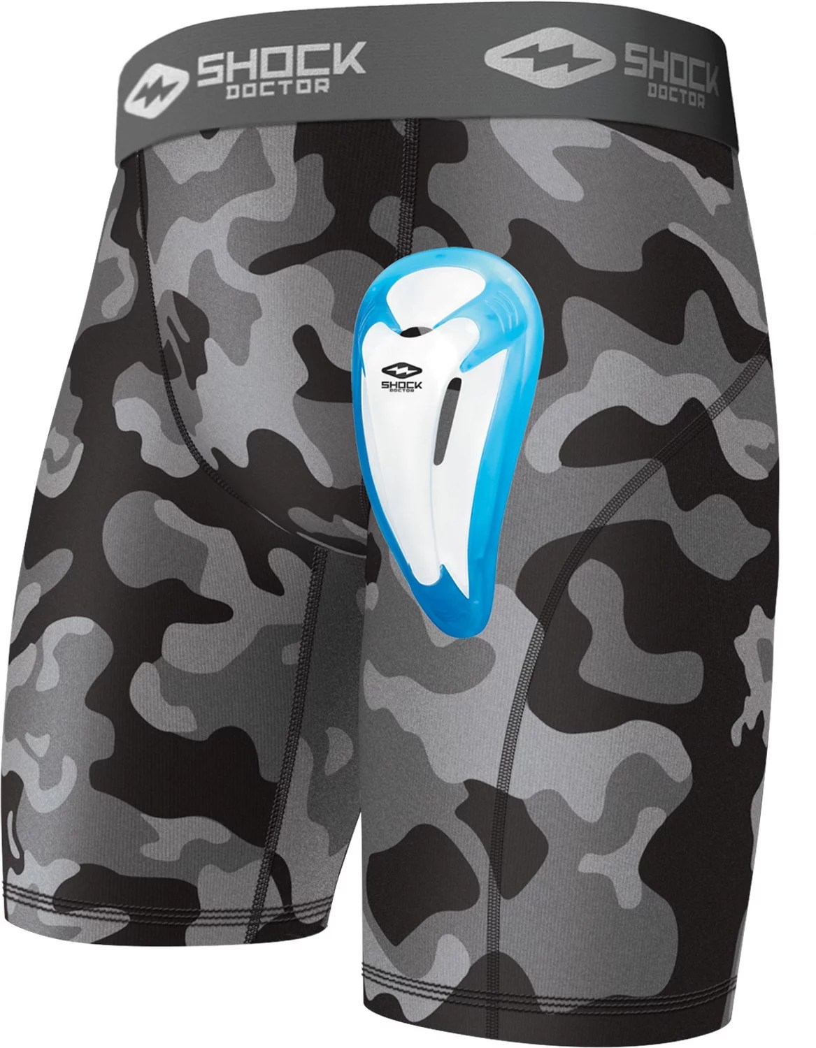 Shock Doctor Youth Core Compression Short with BioFlex Cup Academy