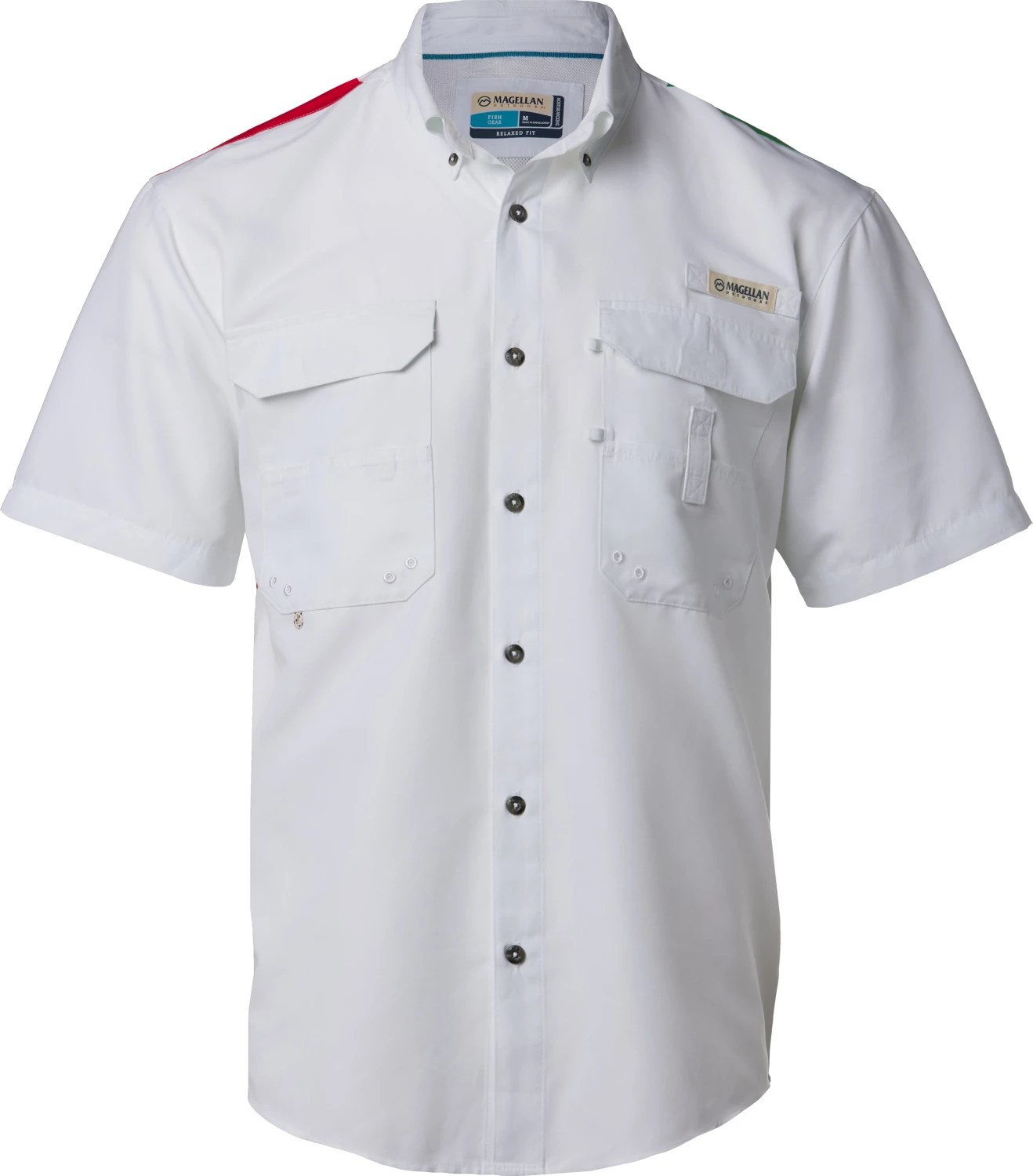 Magellan Outdoors Men’s Lake Fork Mexico Button Down Shirt Academy
