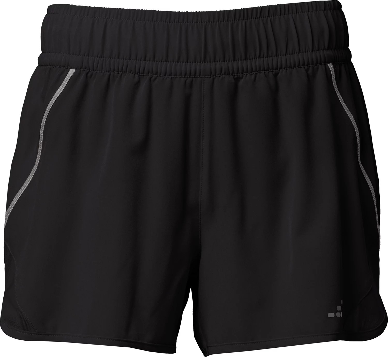 BCG Women's Run Reflective Mesh Shorts 3.5 in Academy