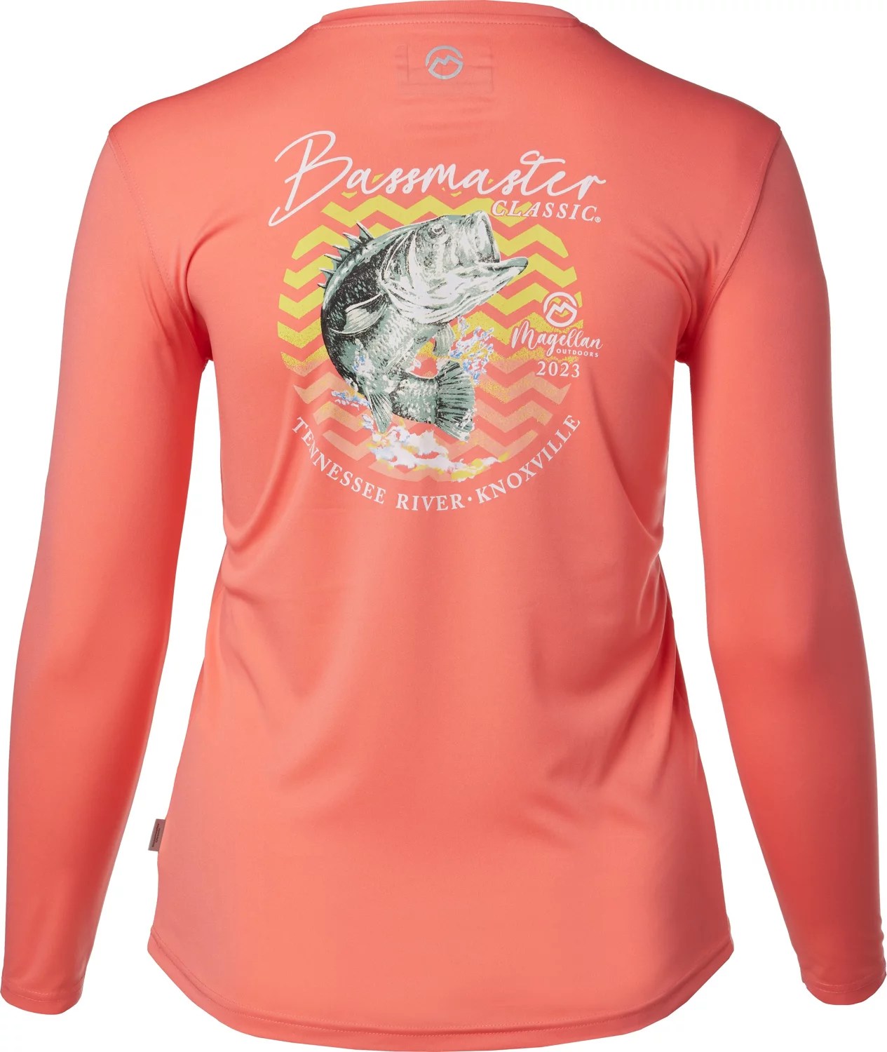 Magellan Outdoors Women's Fishing Bassmaster Classic Chevron Fish Crew