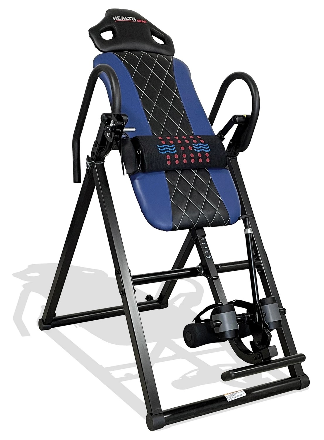 Health Gear Heat Massage Inversion Table Academy
