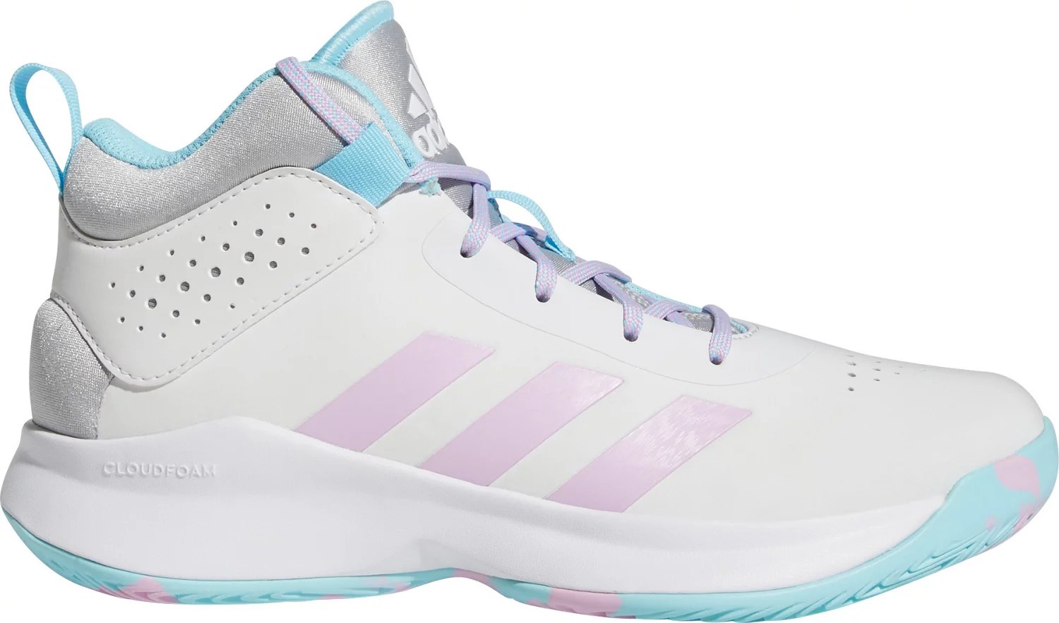 adidas Boys' Cross Em Up 5 Wide Basketball Shoes Academy