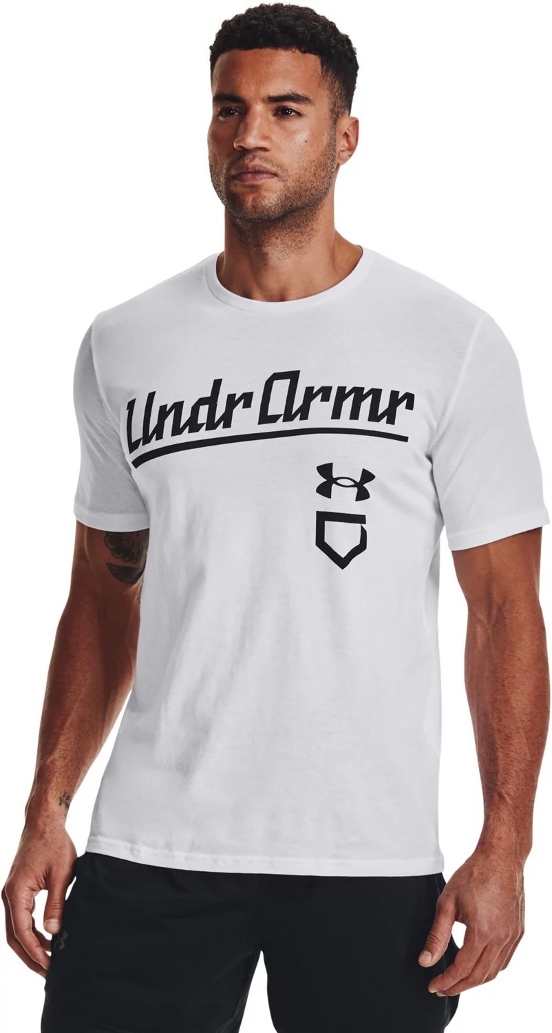 Under Armour Men’s Baseball Script Tshirt Academy