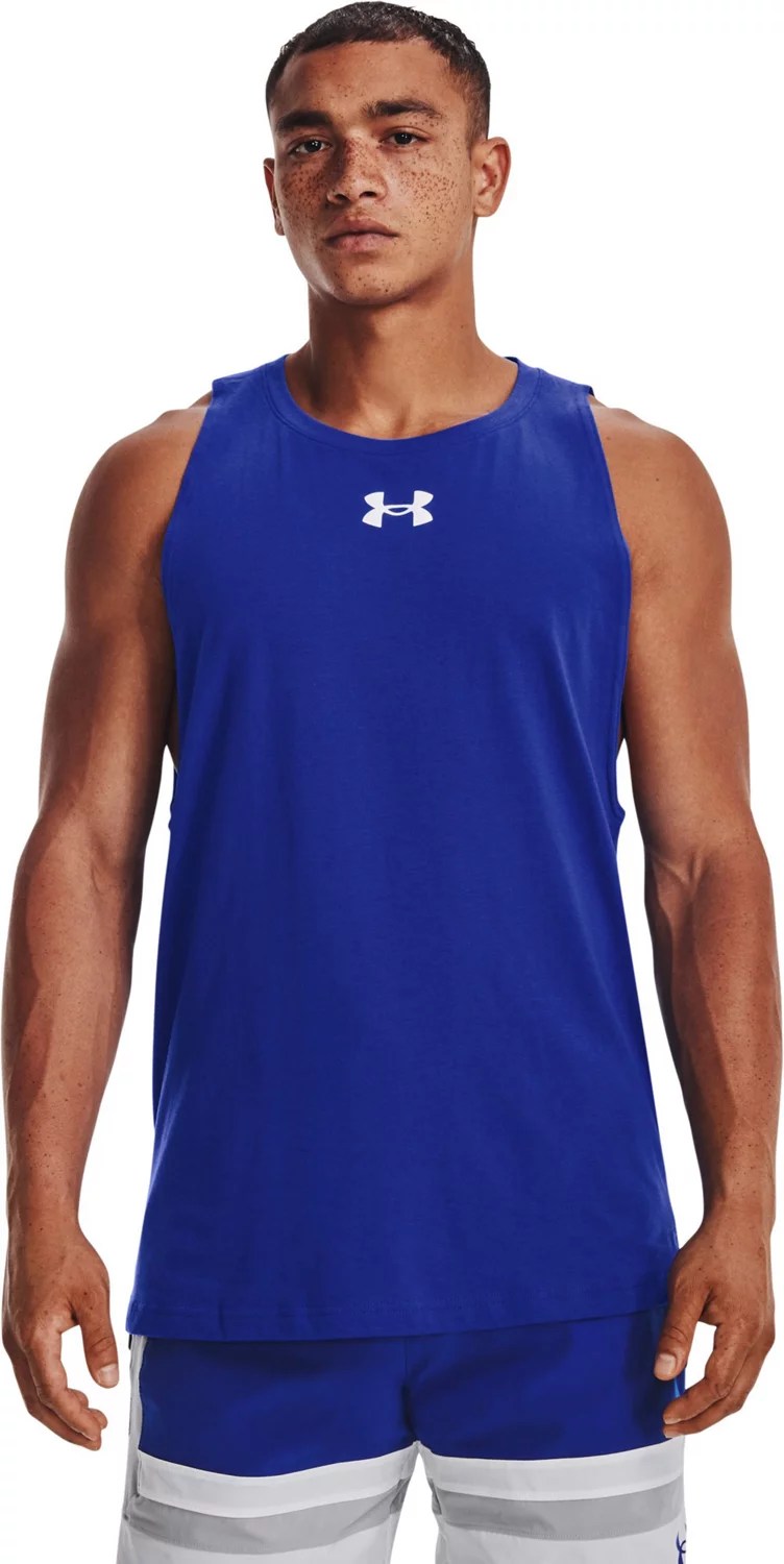 Under Armour Men's Baseline Cotton Tank Top Academy