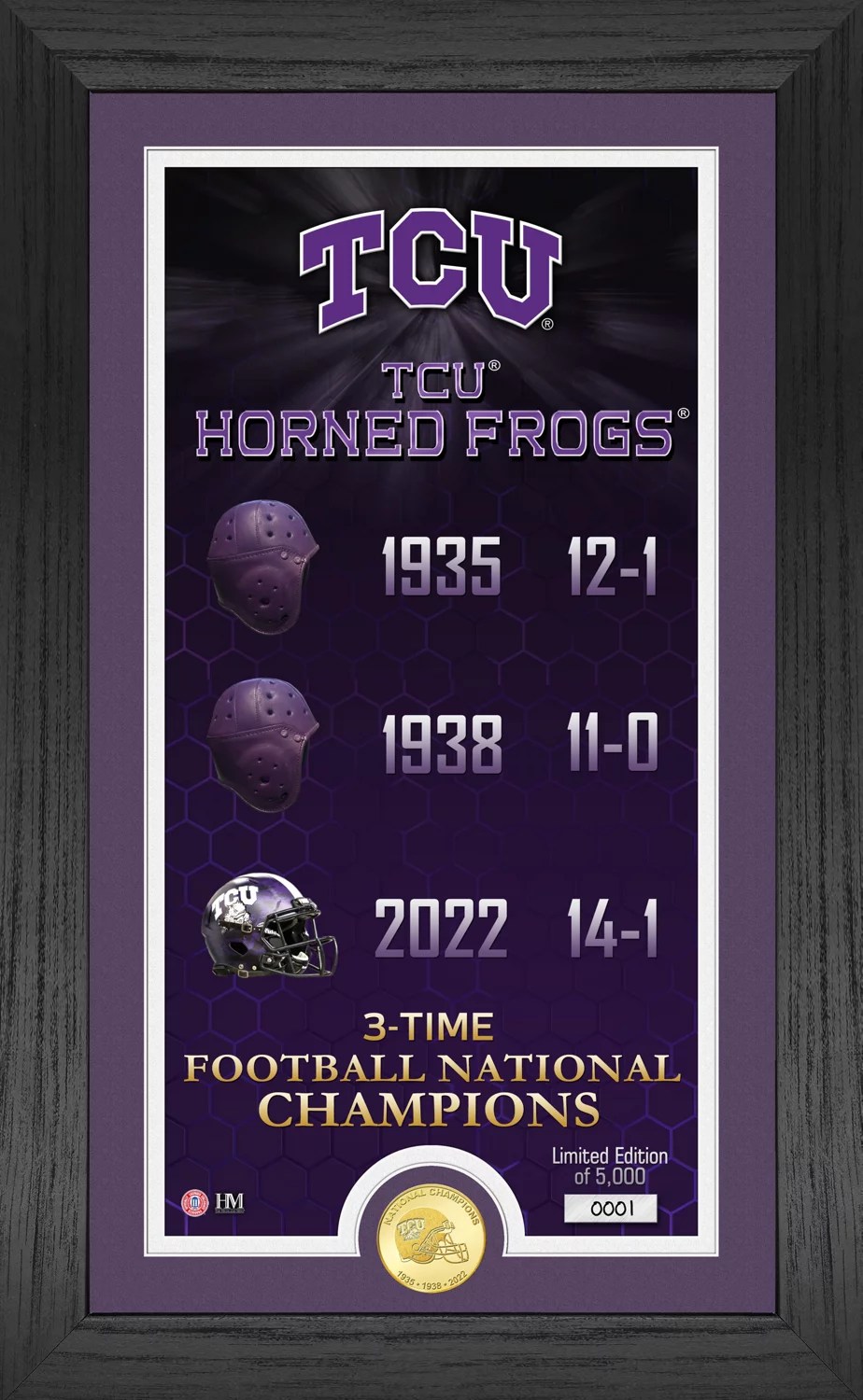 The Highland Mint Texas Christian University 2022 CFP National