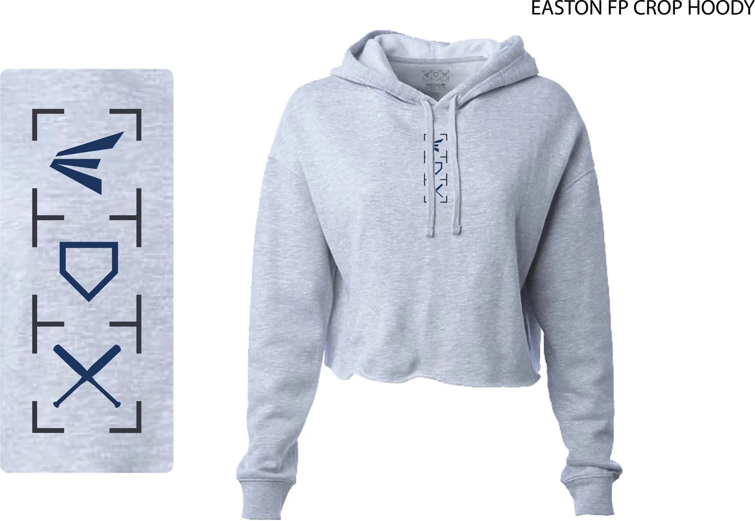 EASTON Women's Fastpitch Crop Hoodie Free Shipping at Academy