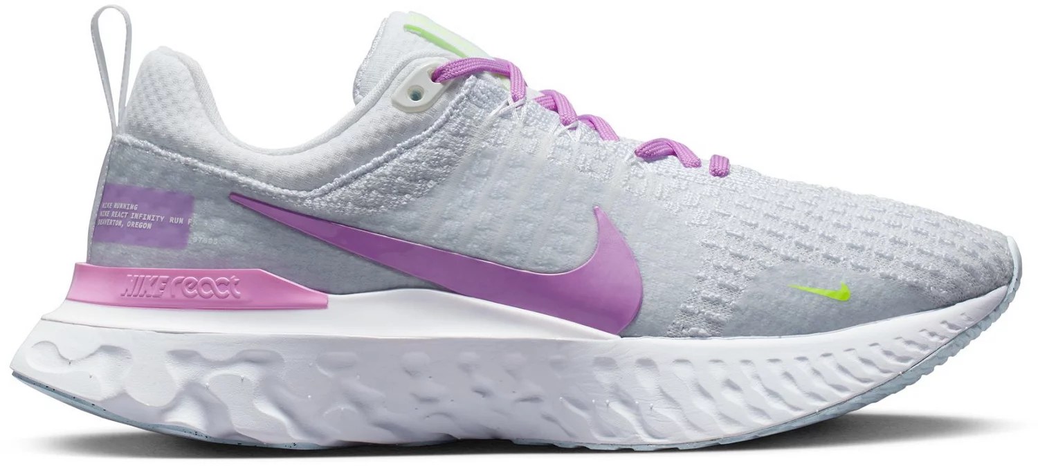 Nike Women's React Infinity Flyknit 3 Running Shoes Academy