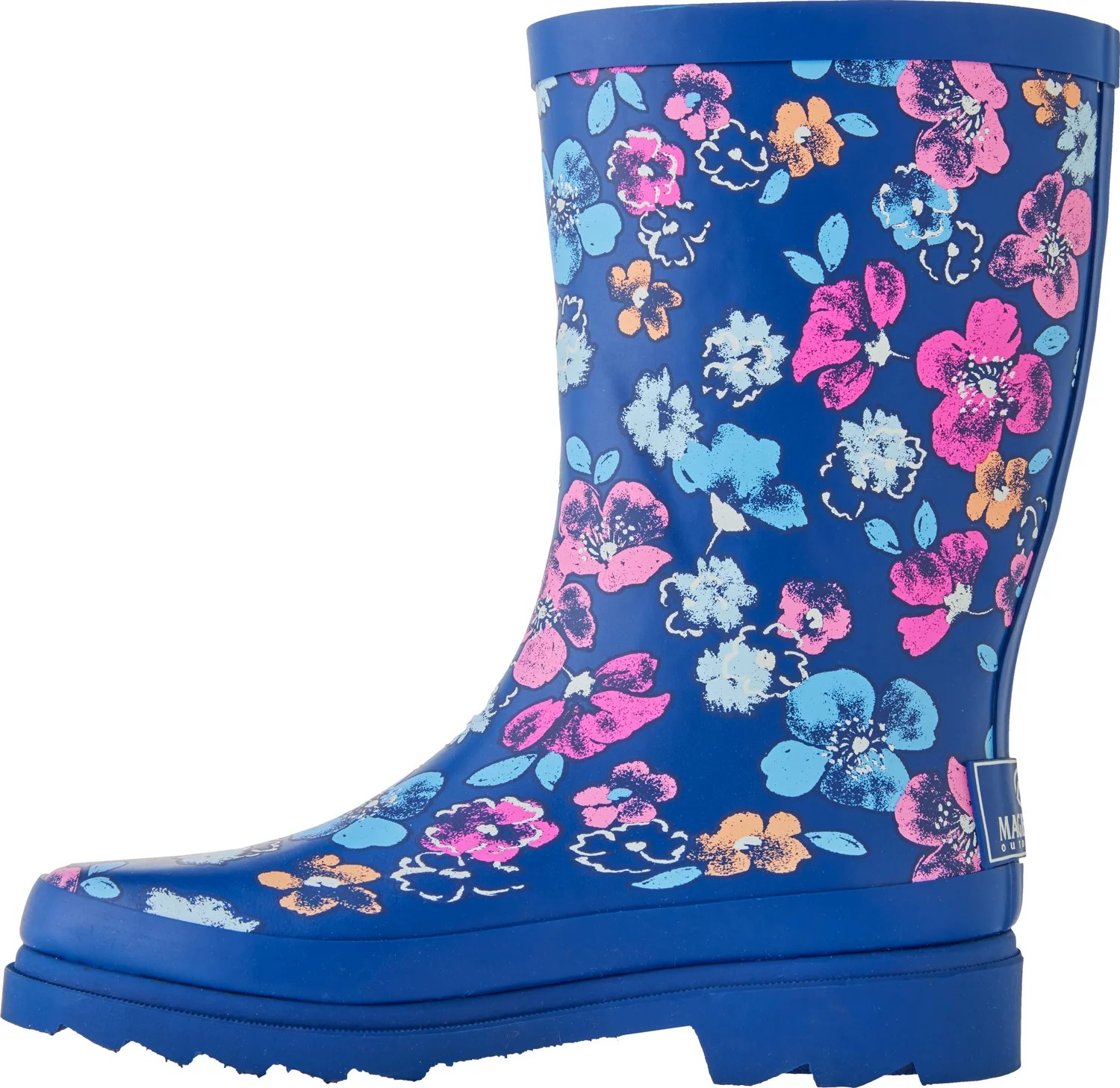 Magellan Outdoors Women's Floral Rubber Boots Academy