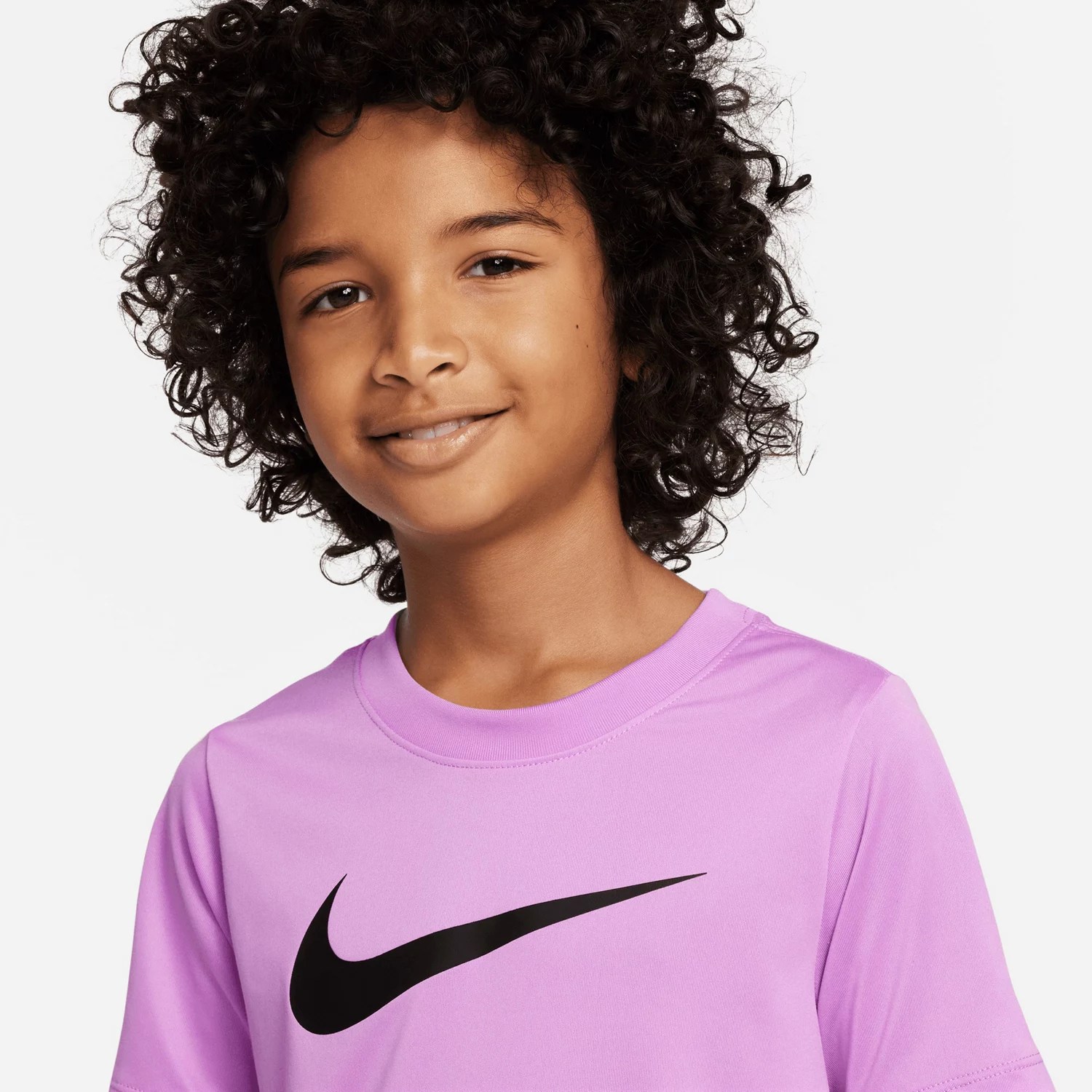 Nike Boys' DriFIT Legend Swoosh Tshirt Academy
