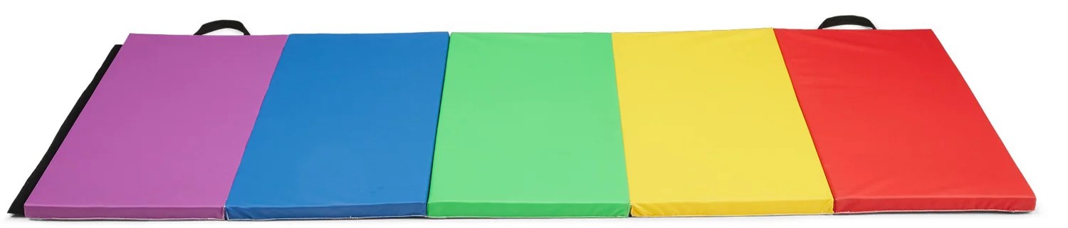AGame 5 Panel Folding Tumbling Mat Academy