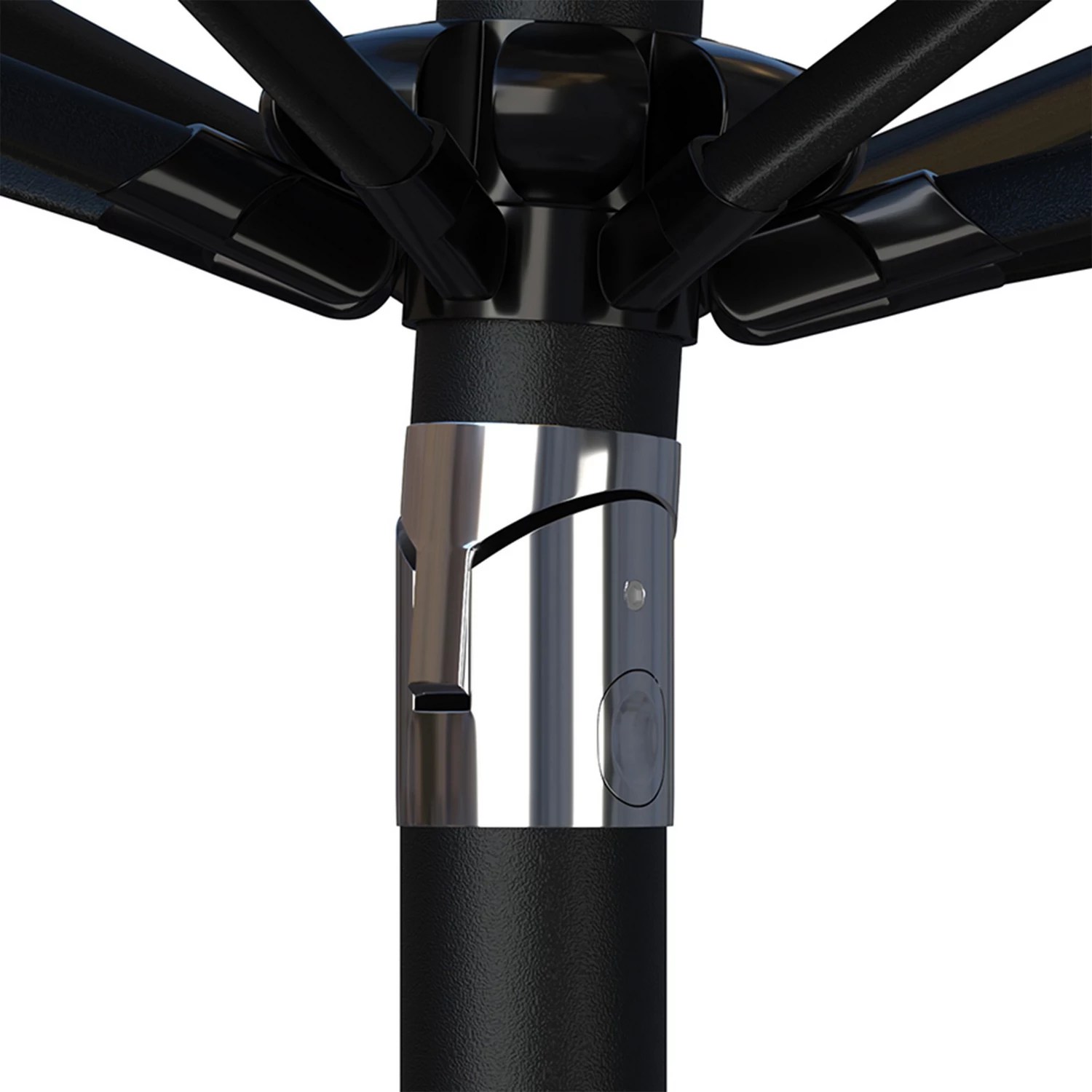 Mosaic 9ft Striped FadeResistant Patio Umbrella Academy