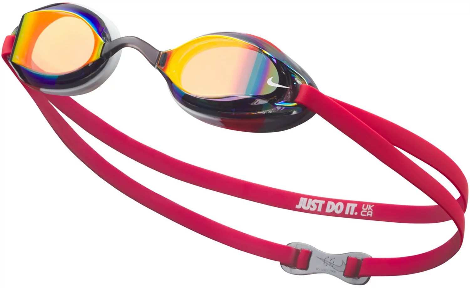 Nike Youth Legacy Mirrored Performance Swim Goggles Academy