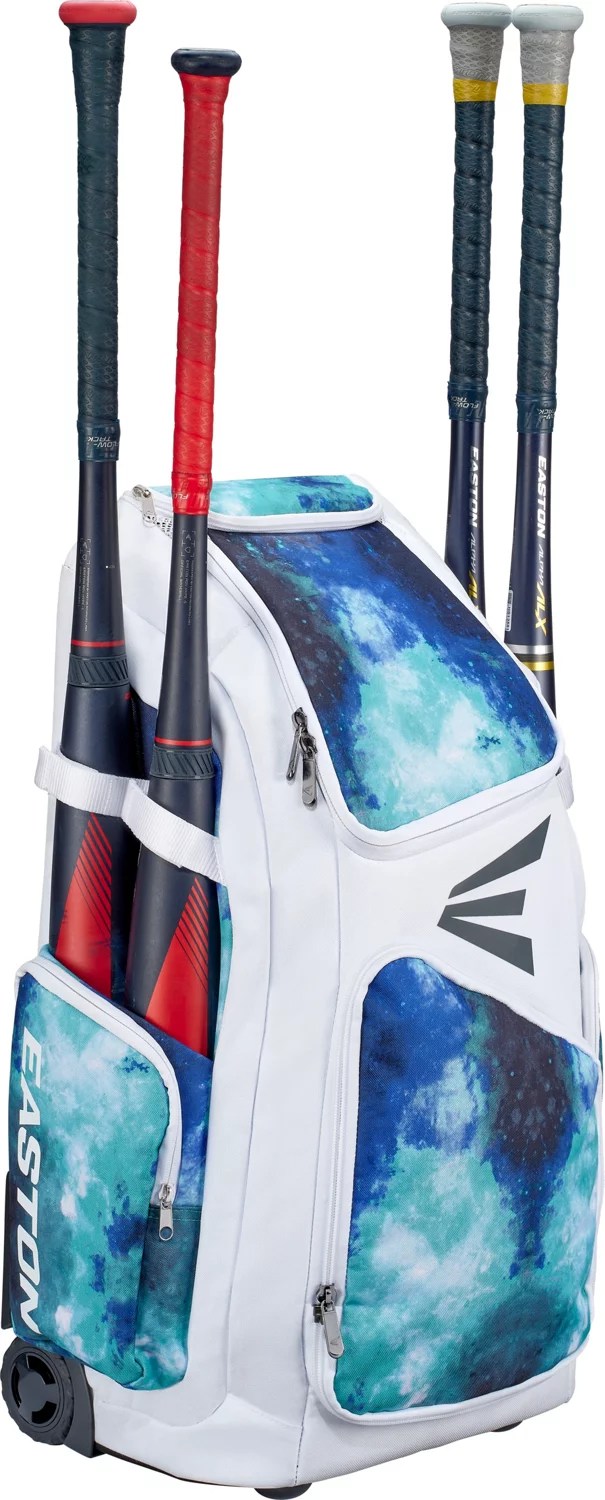 EASTON Traveler StandUp Wheeled Duffel Bat Bag Academy
