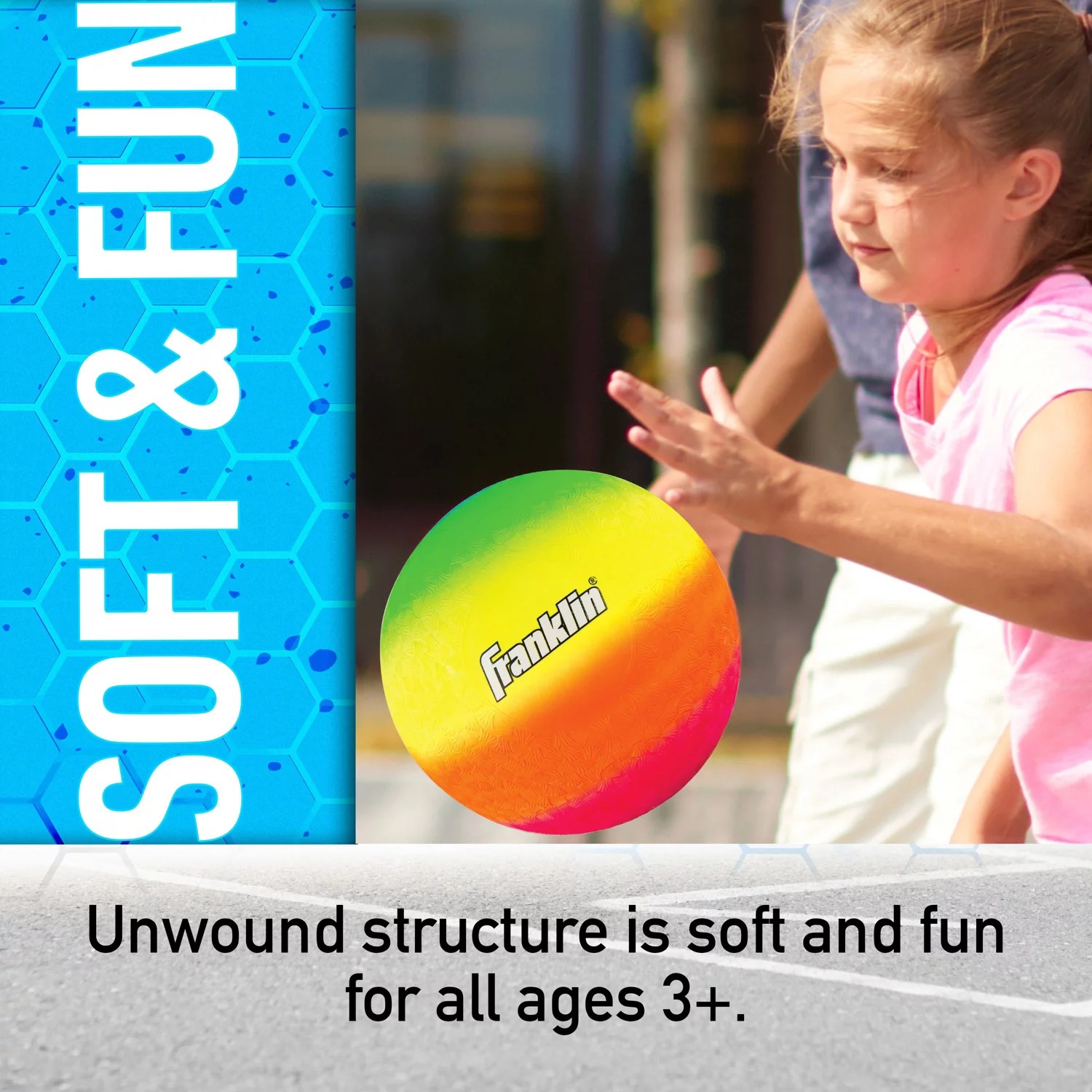 Franklin 8.5 in PVC Vibe Playground Ball Academy