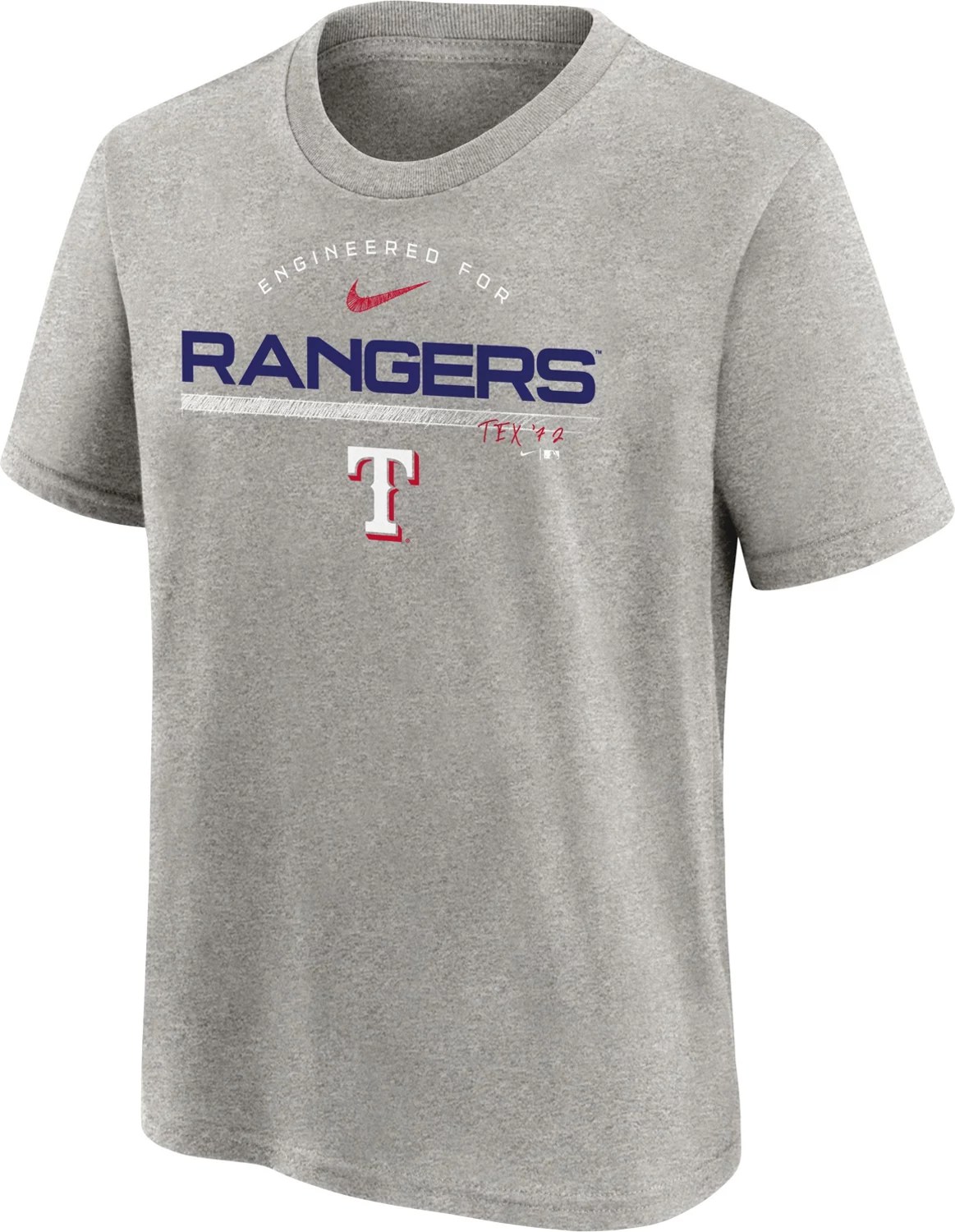 Nike Youth Texas Rangers Team Engineered Tshirt Academy