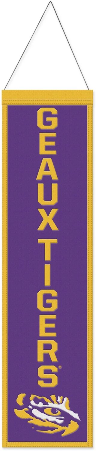 WinCraft Louisiana State University Slogan Wool Banner Academy