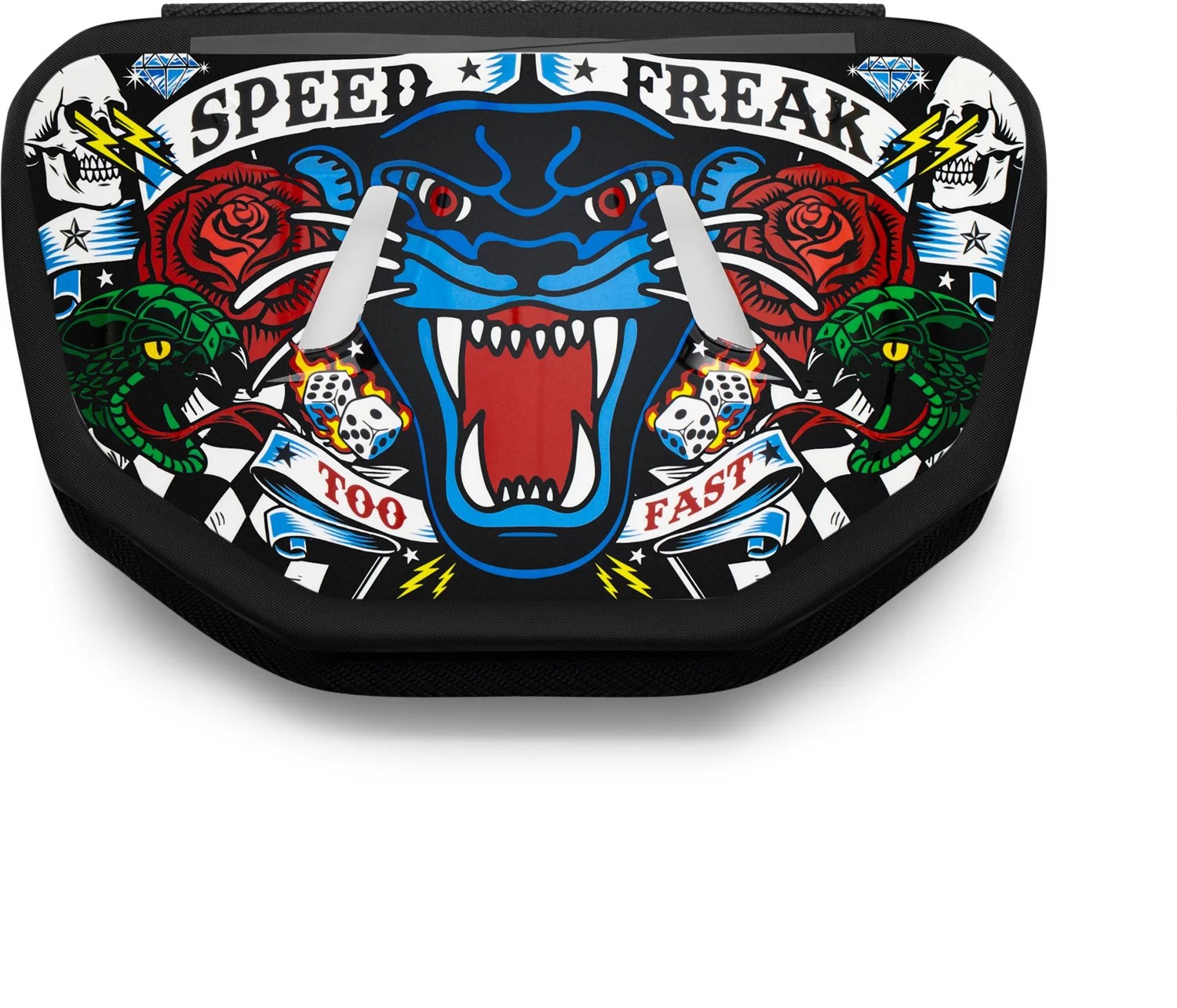 Battle Adults' Speed Freak Football Back Plate Academy