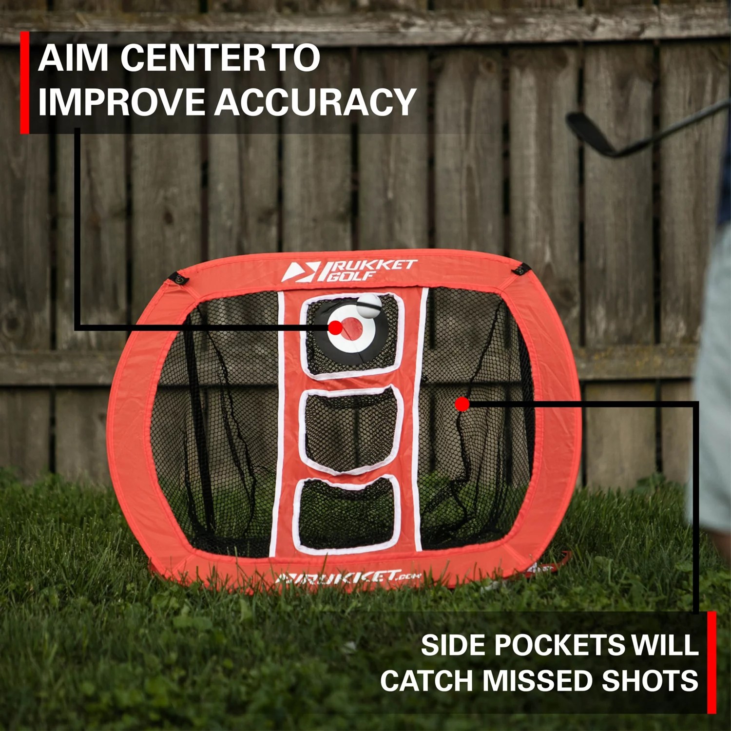 Rukket Sports PopUp Golf Pitching And Chipping Target Academy