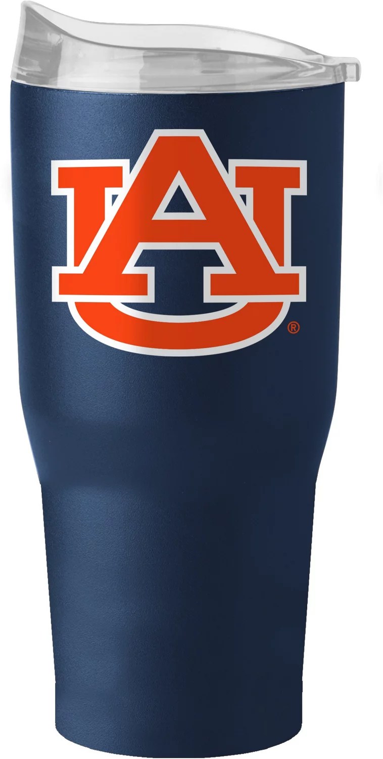 Logo Brands Auburn University Flipside 30 oz Powder Coat Tumbler Academy