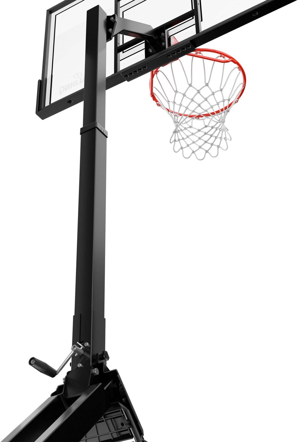 Spalding 54 in Portable Momentous EZ Assembly Basketball Hoop Academy