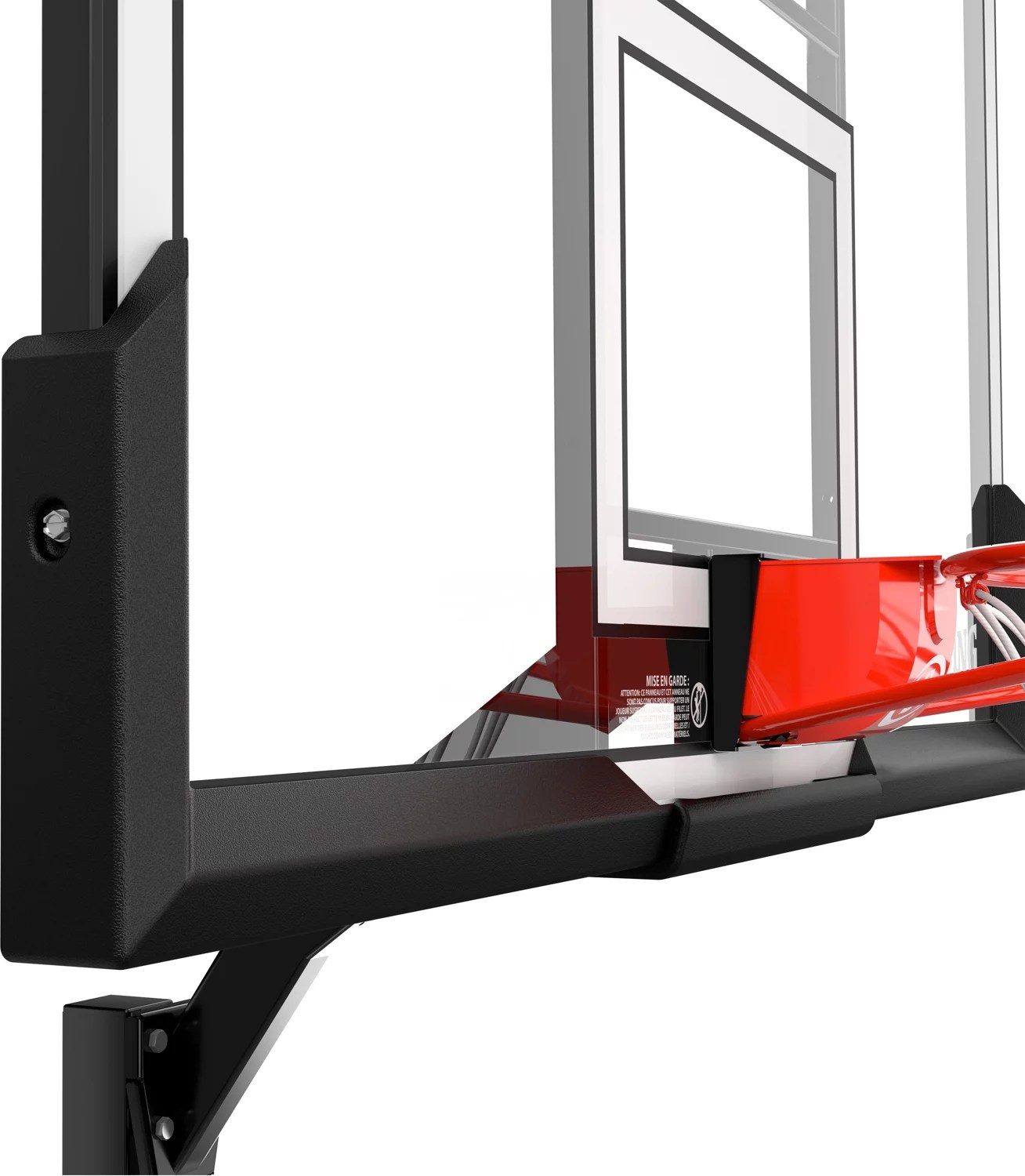 Spalding 54 in Portable Momentous EZ Assembly Basketball Hoop Academy