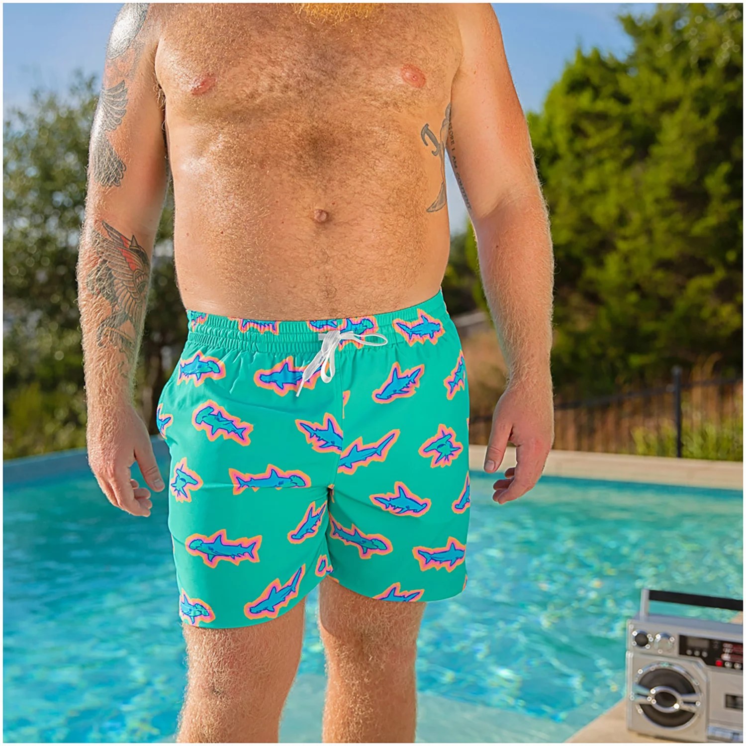 Chubbies Men's Apex Swimmers Stretch Swim Trunks 7 in Academy