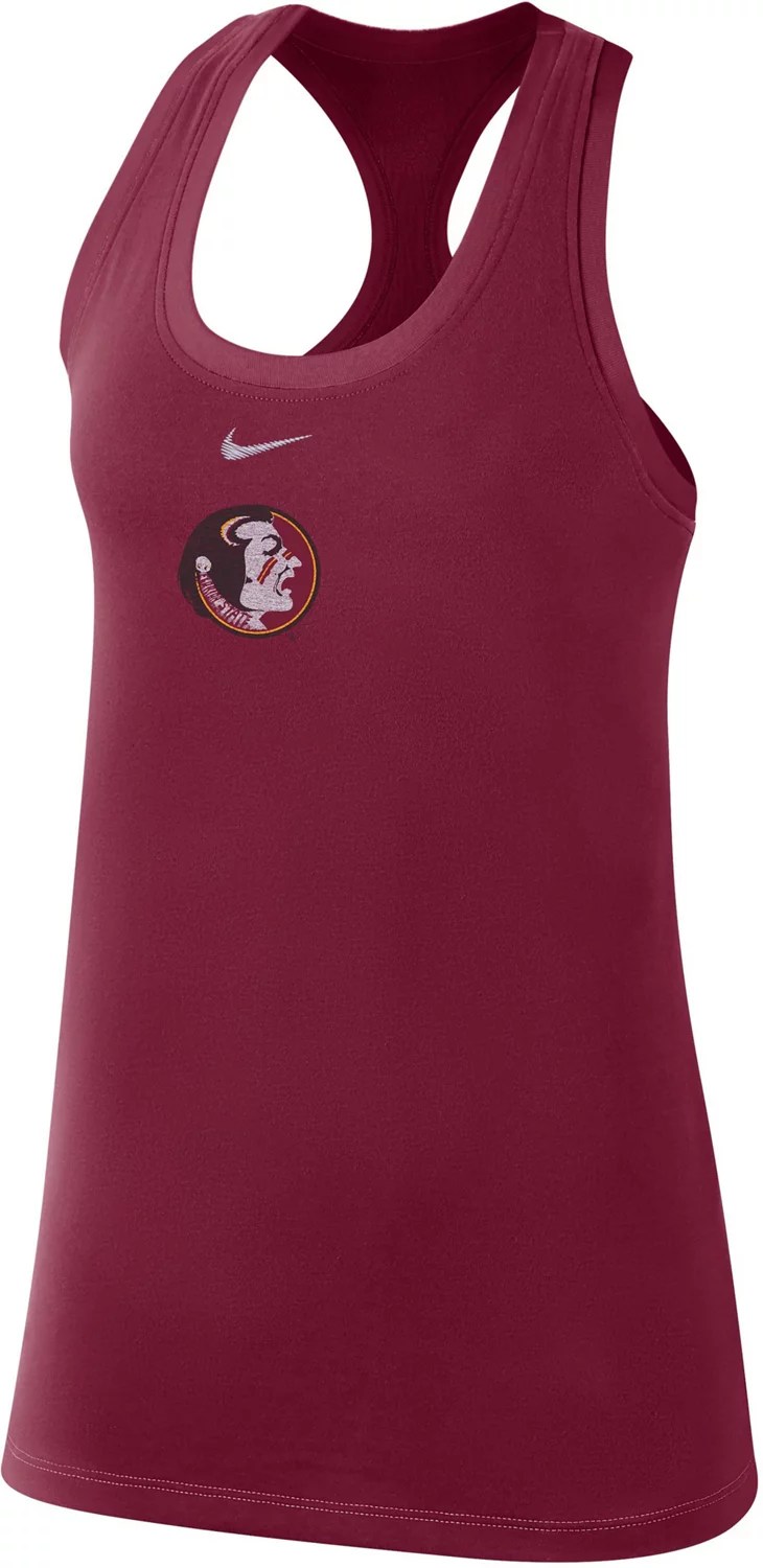Nike Women's Florida State University Varsity Stack Tank Top Academy