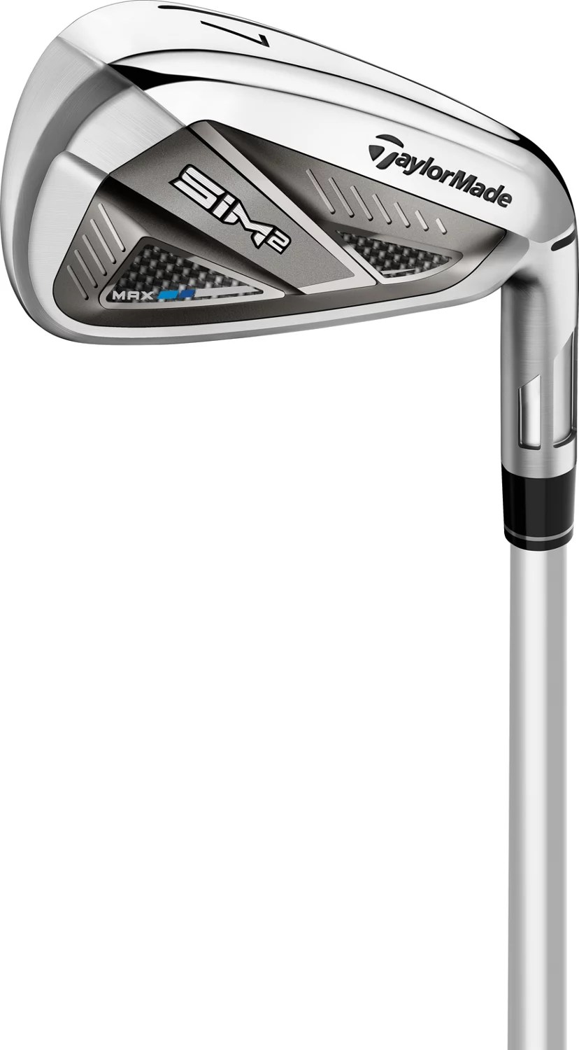 TaylorMade SIM 2 MAX Iron Golf Club Set Academy