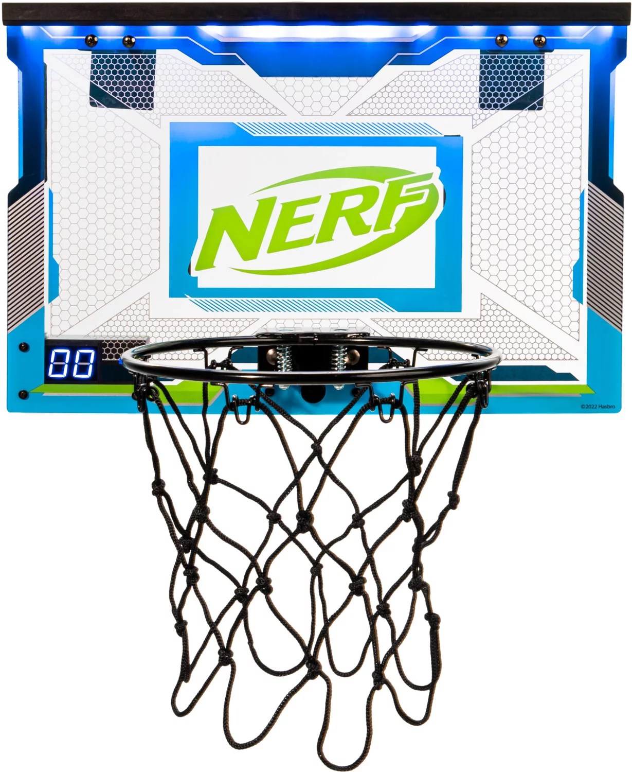 NERF LED OvertheDoor Mini Basketball Hoop Academy
