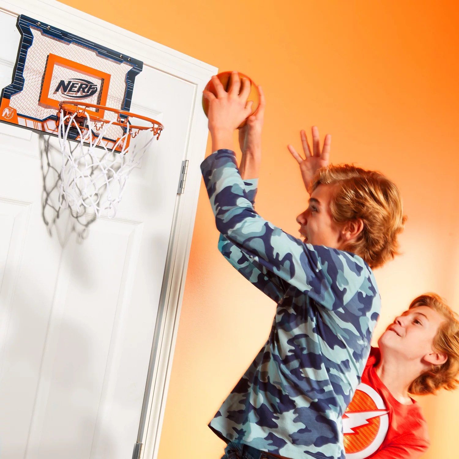 NERF OvertheDoor Mini Basketball Hoop Academy