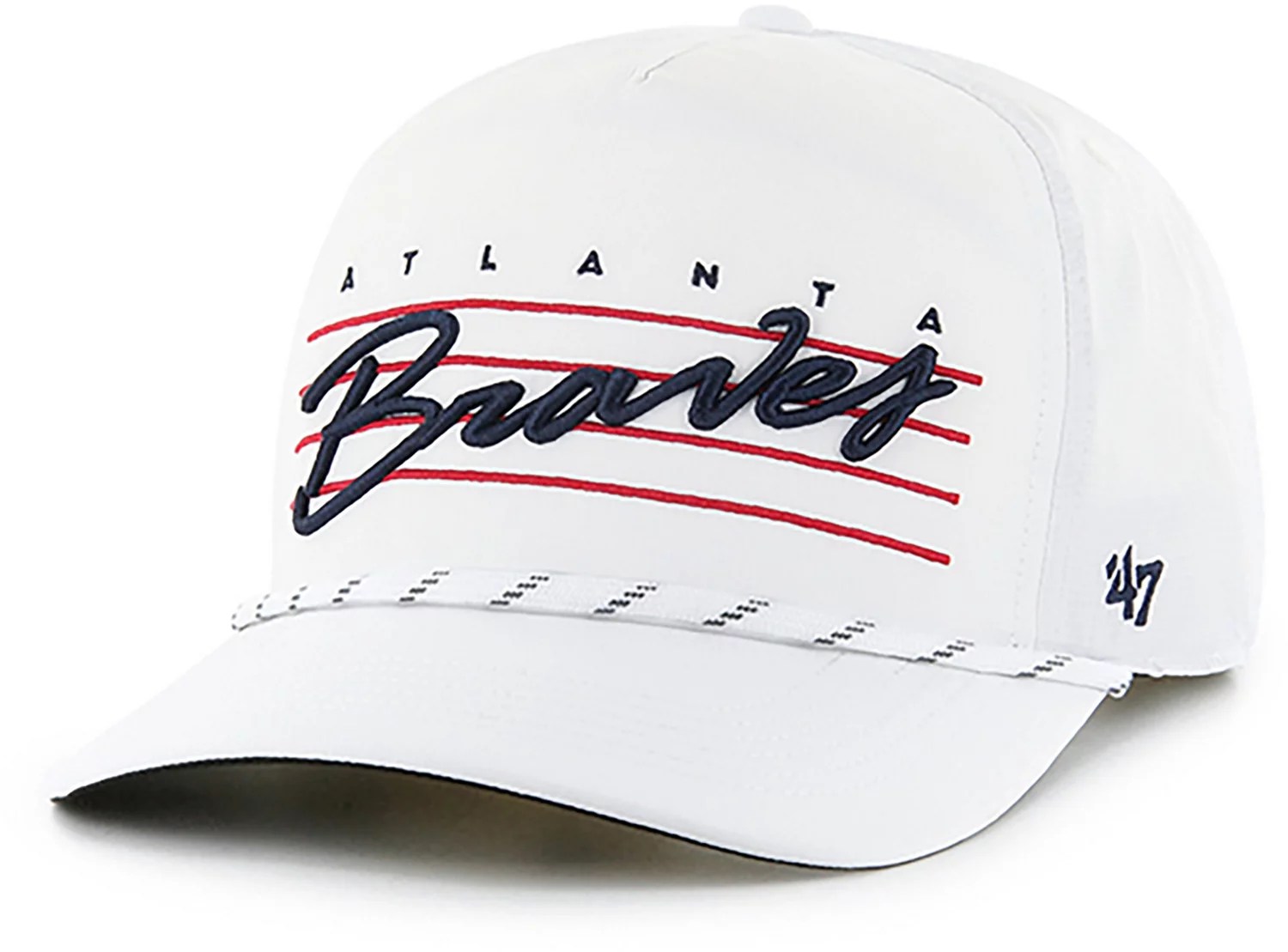 '47 Atlanta Braves Downburst Hitch Cap Free Shipping at Academy