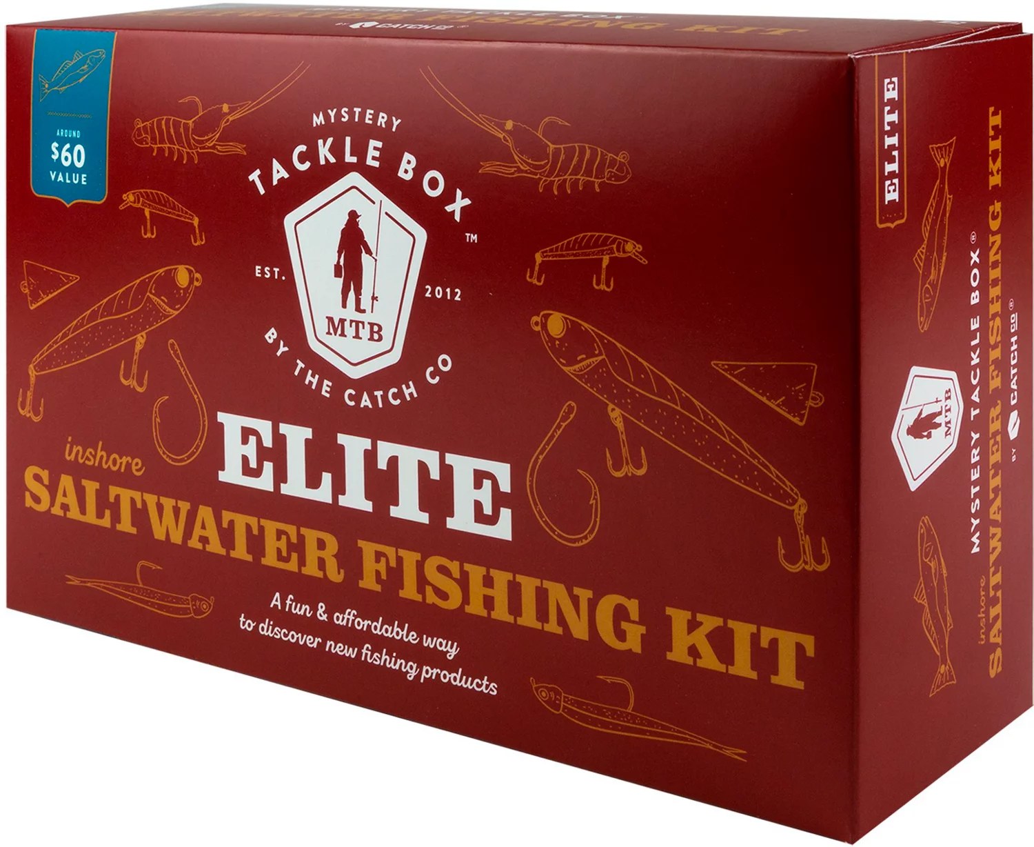 Mystery Tackle Box Elite Saltwater Fishing Kit Academy