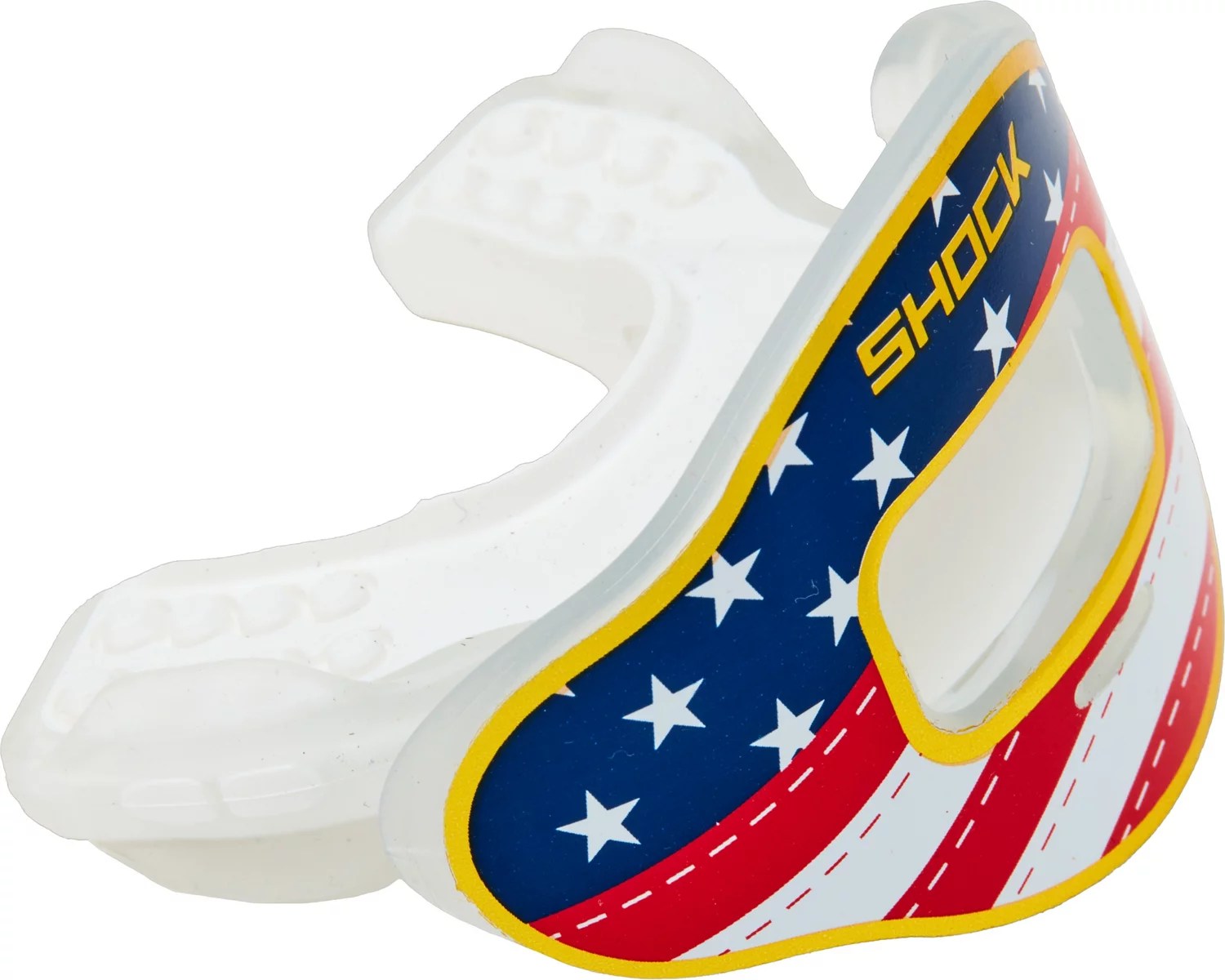 Shock Doctor Adults' Max AirFlow Stars and Stripes Lip Guard Academy