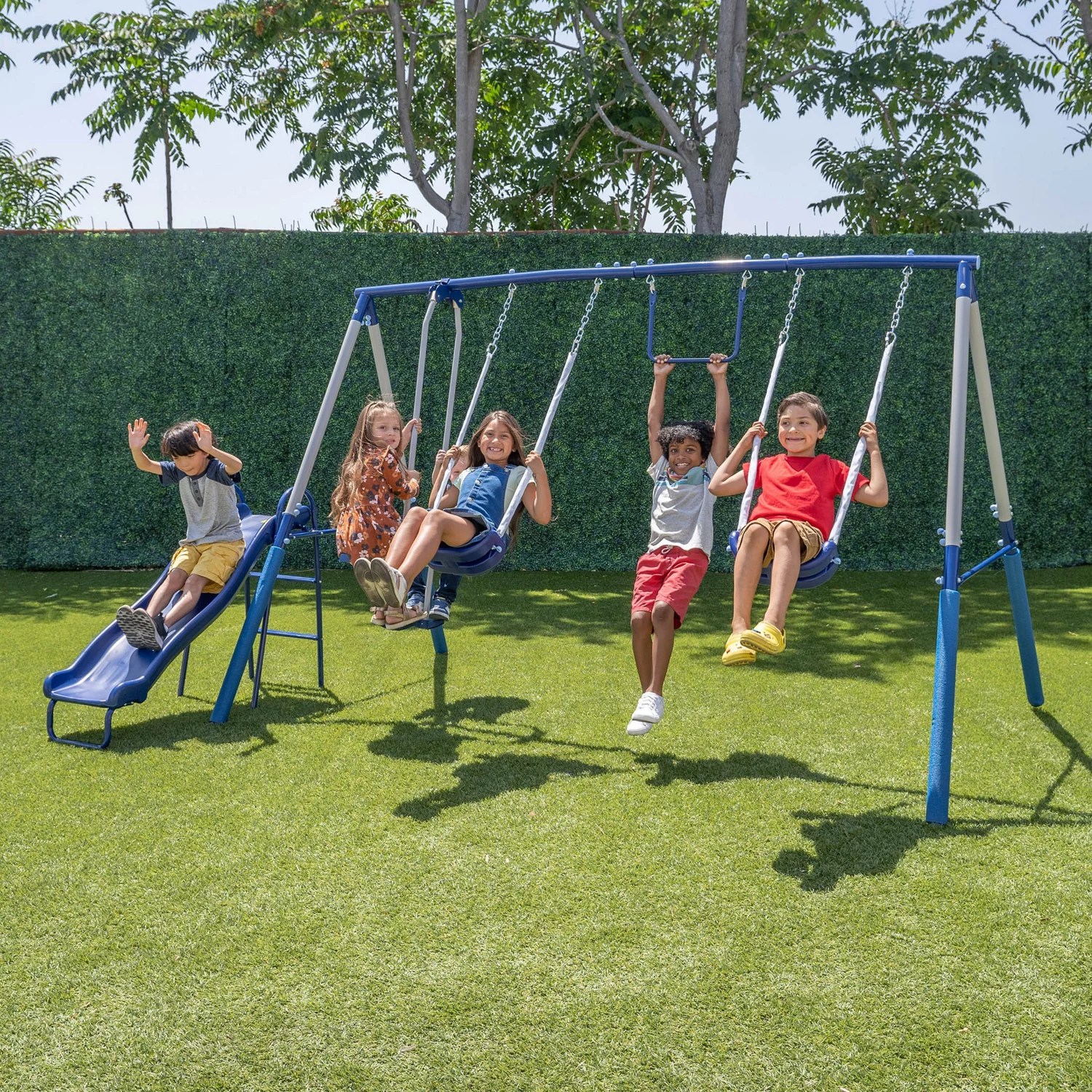 Sportspower Arcadia Metal Swing Set Academy