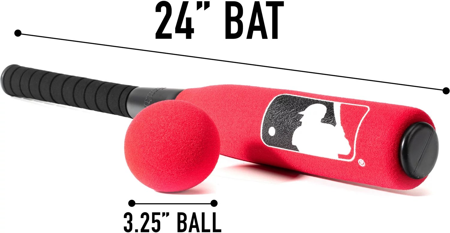 Franklin Kids' MLB Foam Baseball Bat and Ball Set Academy
