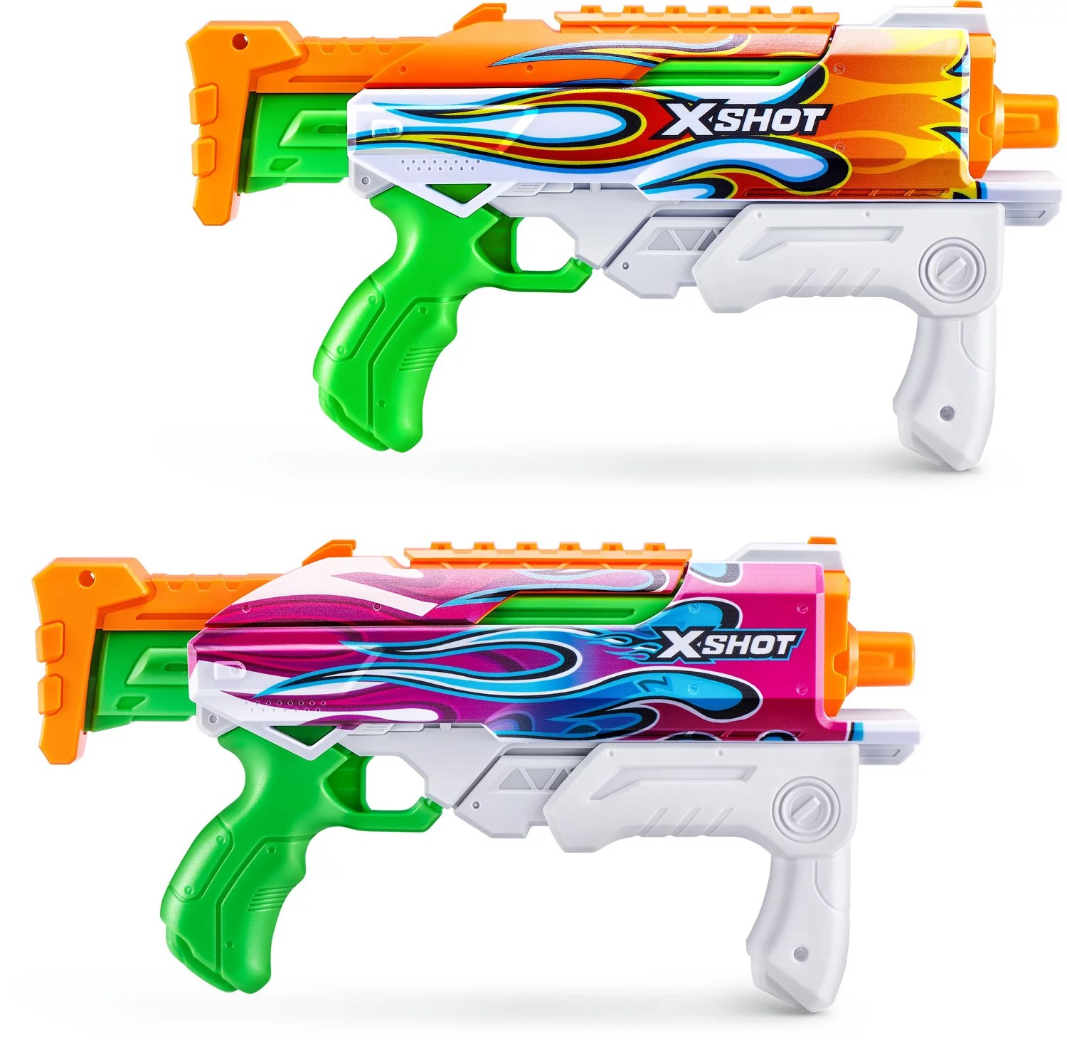 ZURU XShot FastFill Hyperload Water Blaster 2Pack Academy