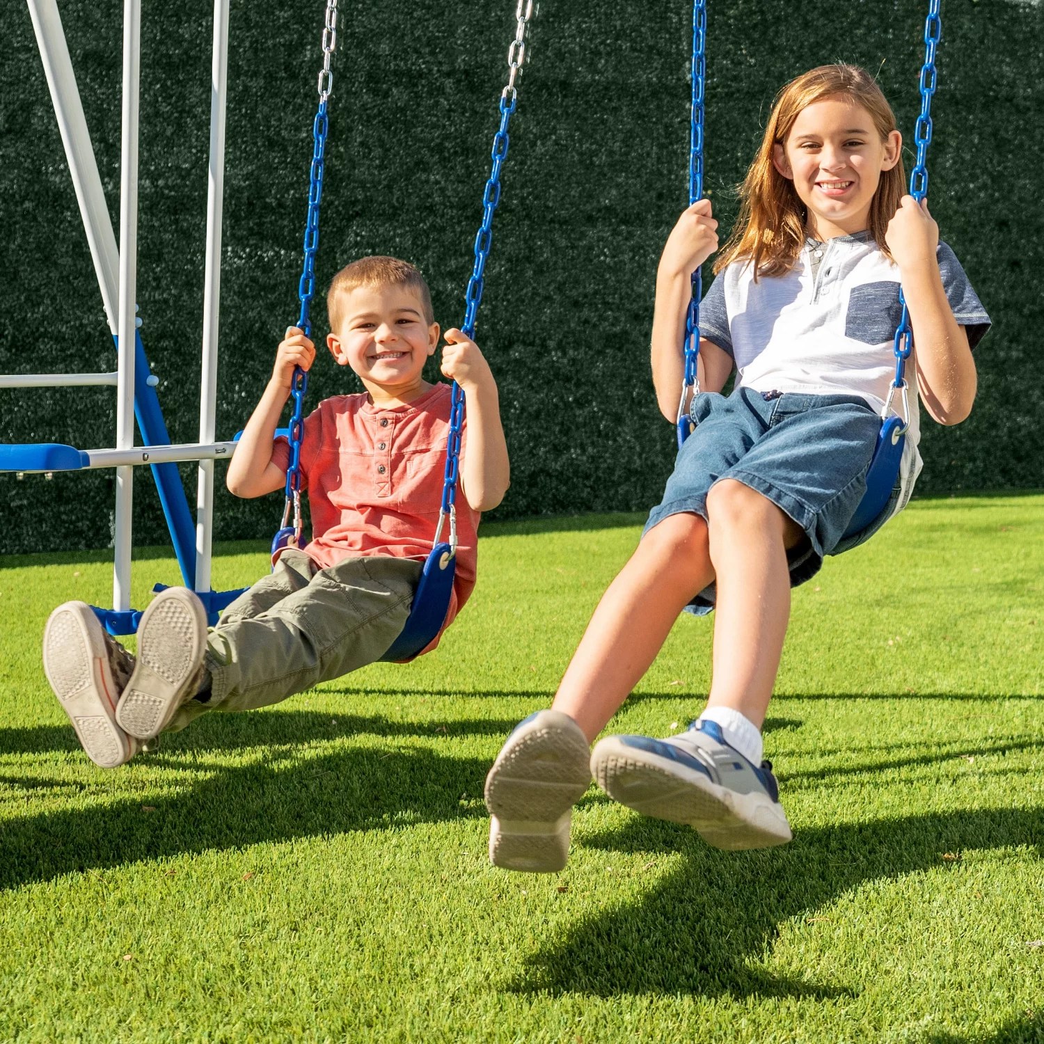 Sportspower Albany Metal Swing Set Academy