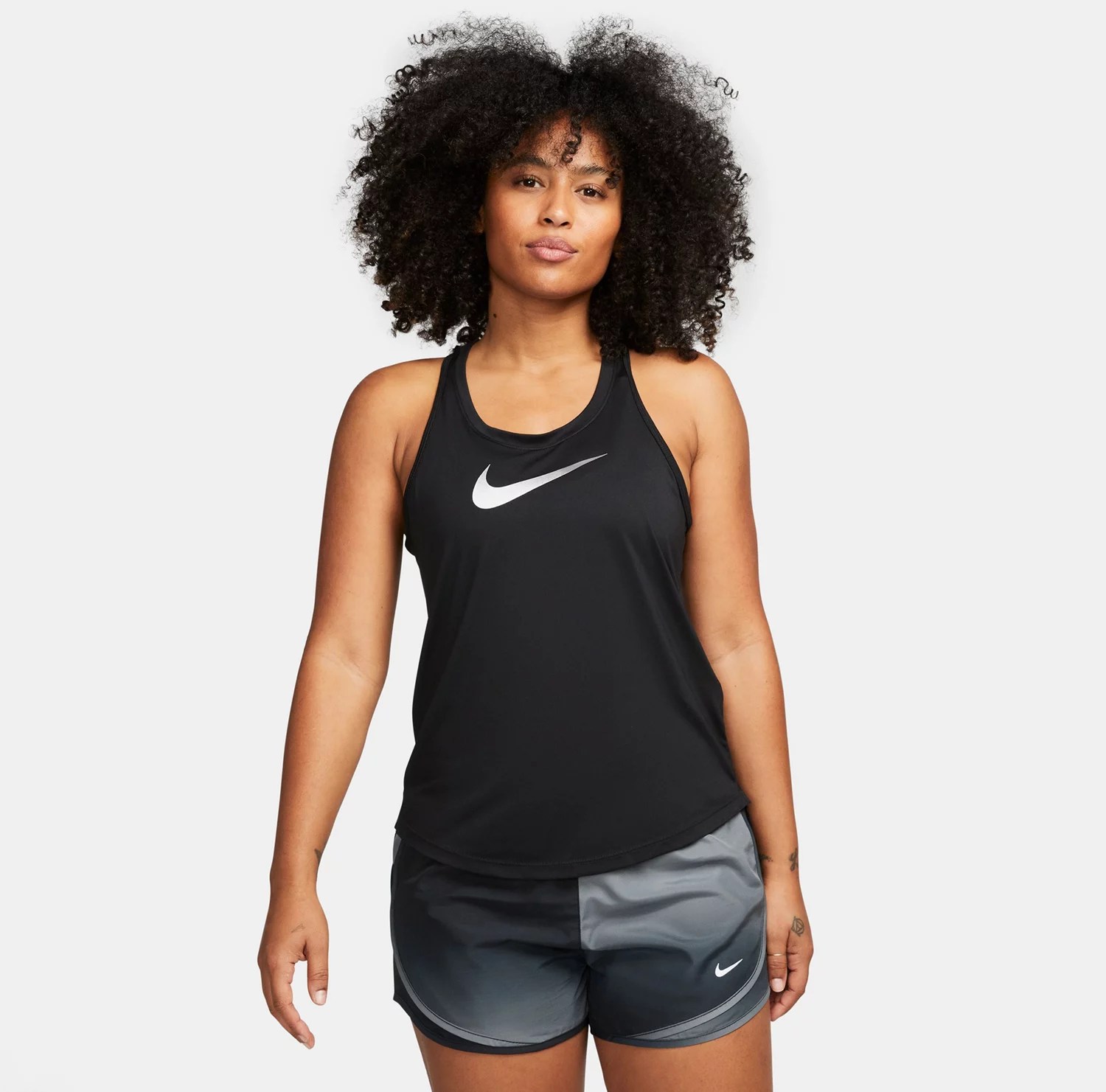 Nike Women's One DriFIT Swoosh Tank Top Academy