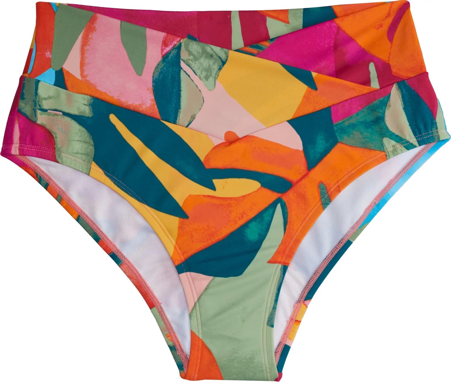 Freely Women's High Waist Swim Bottoms Academy