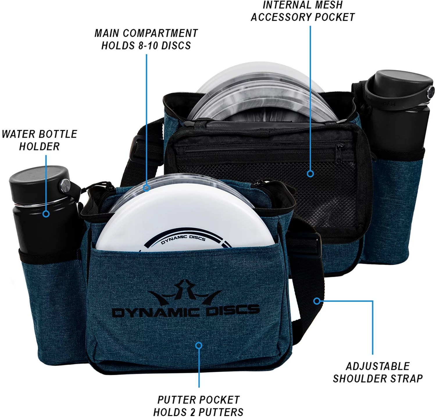 Dynamic Discs Cadet Disc Golf Shoulder Bag Academy