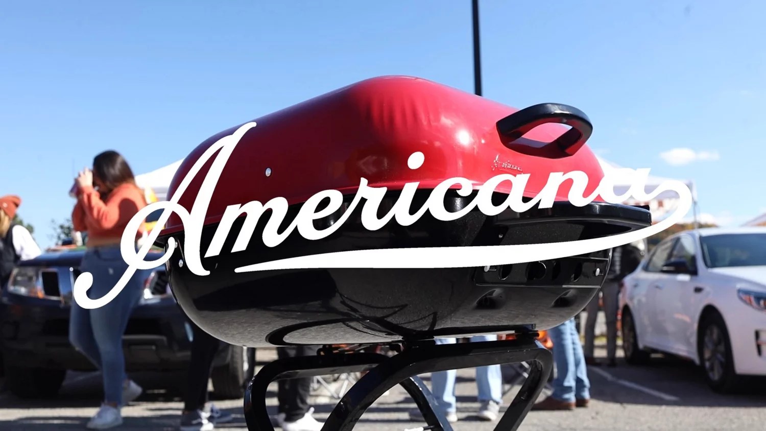 Americana Walkabout Charcoal Portable Grill Academy