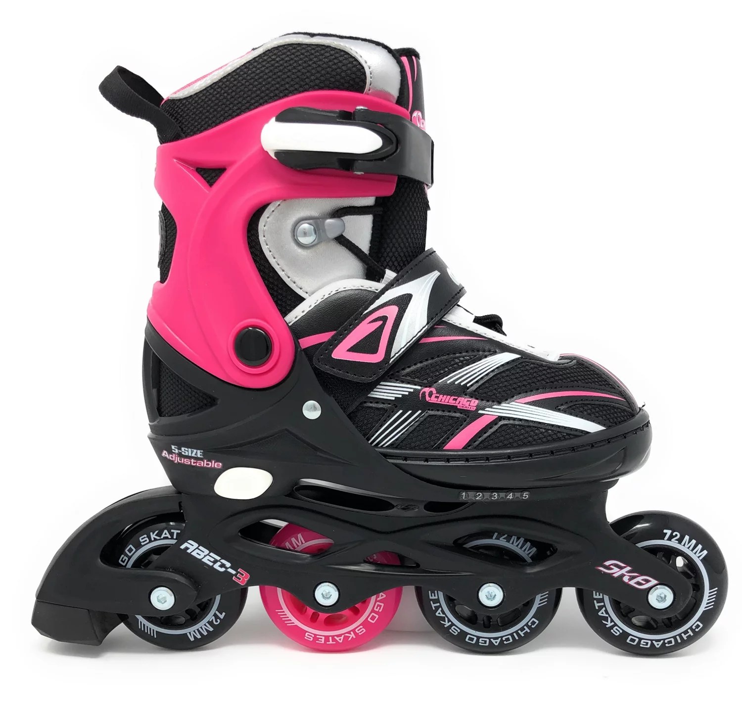 Chicago Skates Youth Adjustable Inline Skates Academy