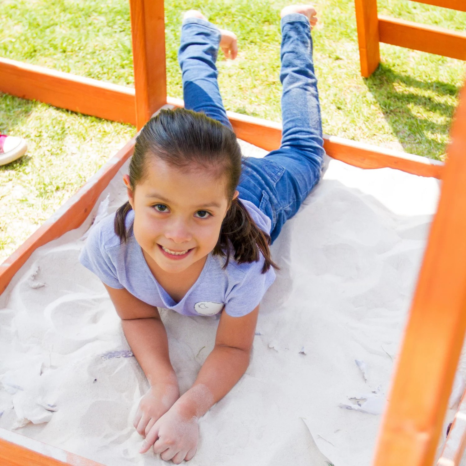 Sportspower Sunnyslope Wooden Swing Set Academy