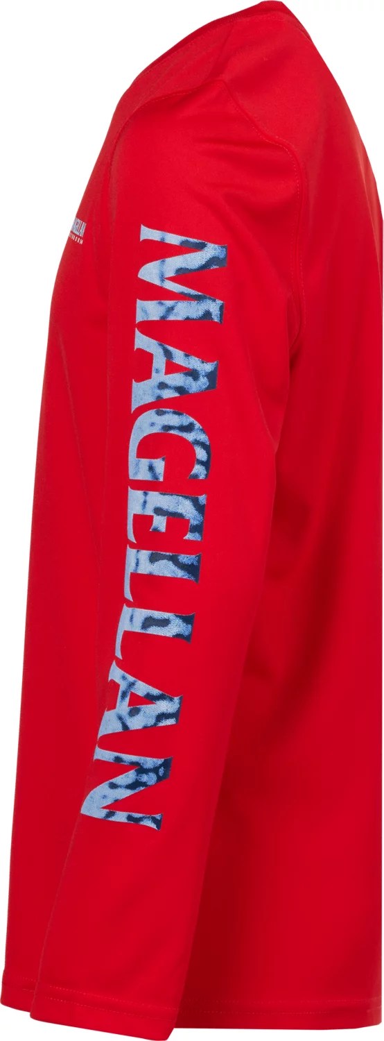 Magellan Outdoors Boys' Crewman Logo Tshirt Academy