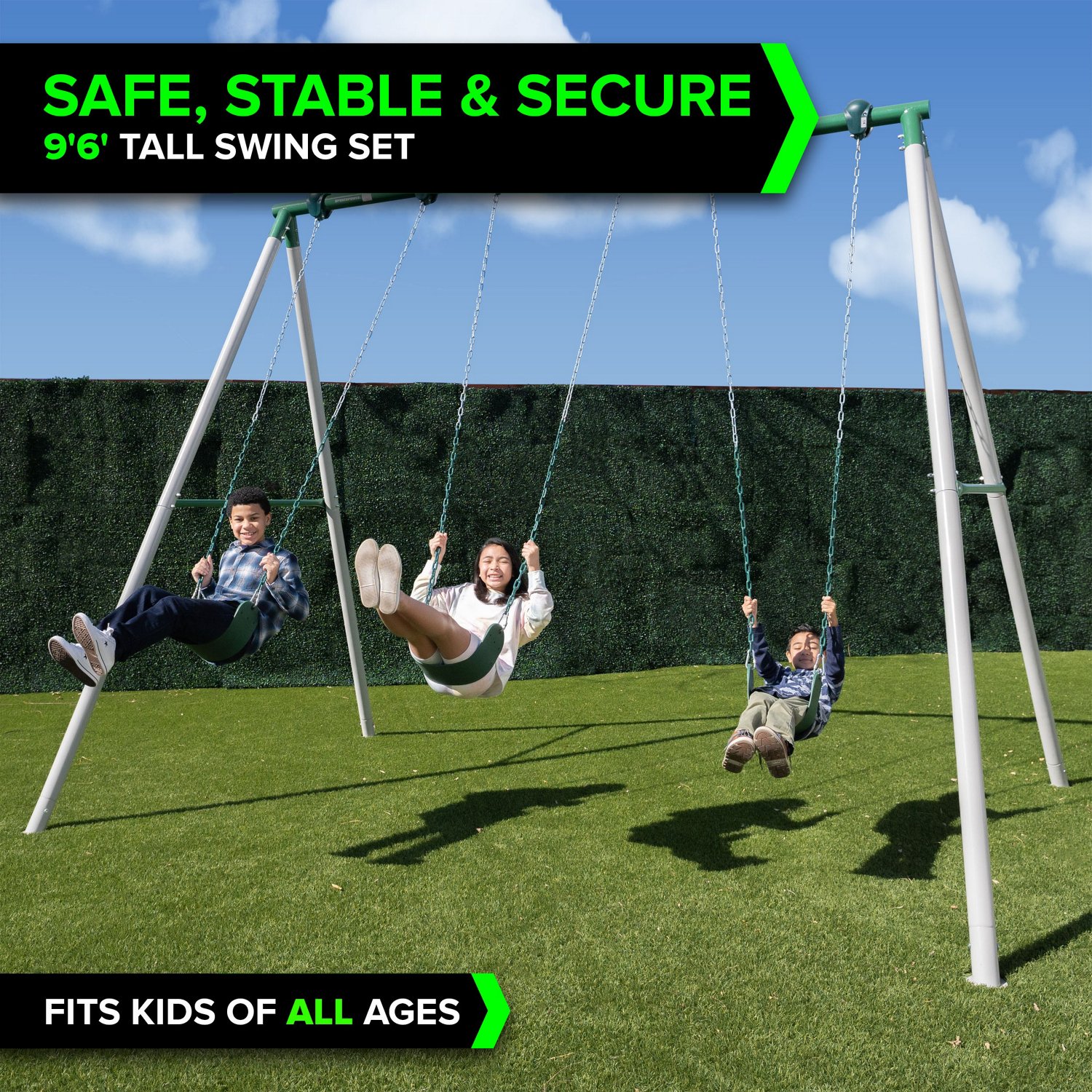 Sportspower Everest 10 ft Metal Swing Set Academy