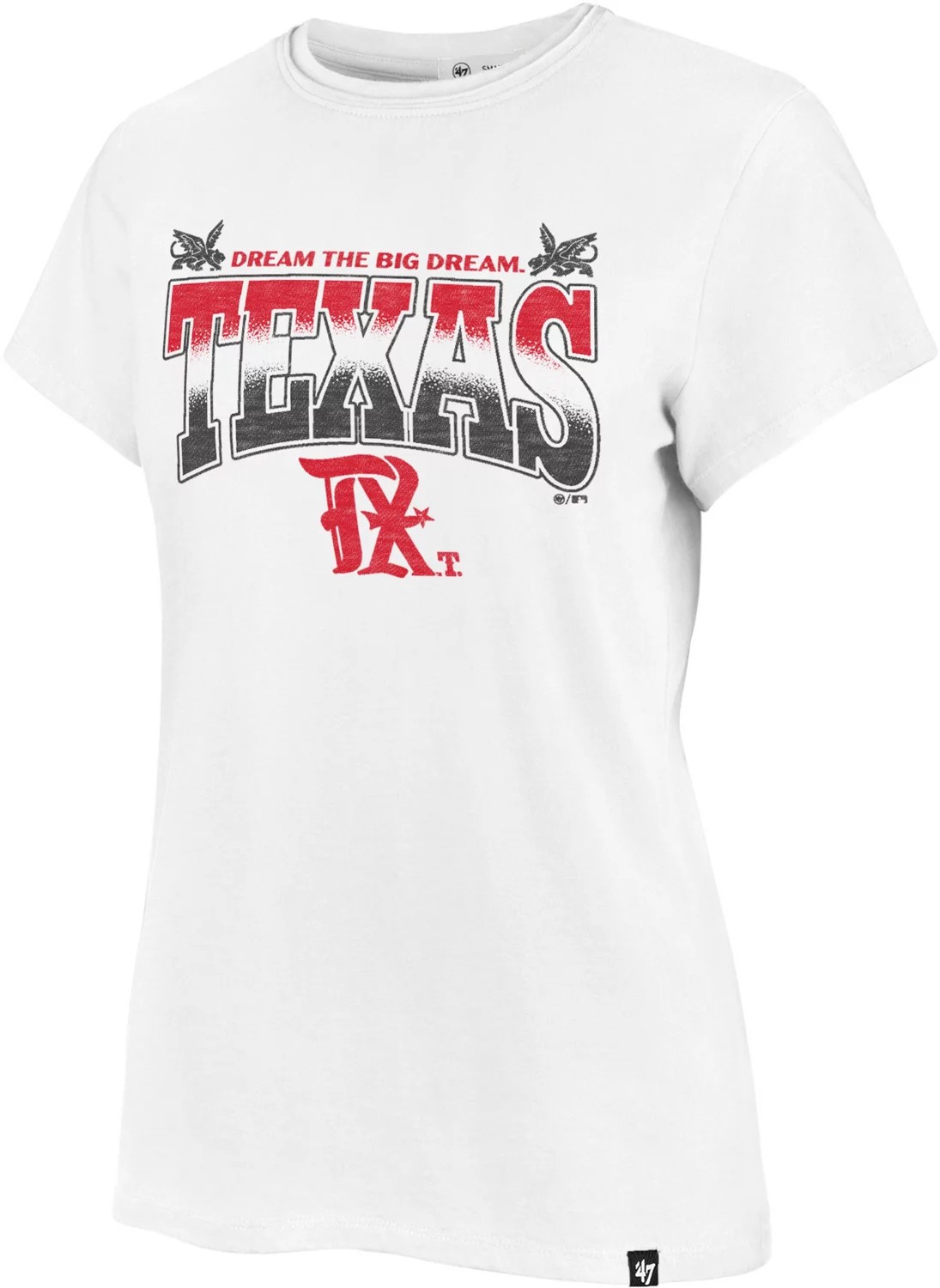 '47 Women's Texas Rangers City Connect Undertone Franklin Tshirt Academy