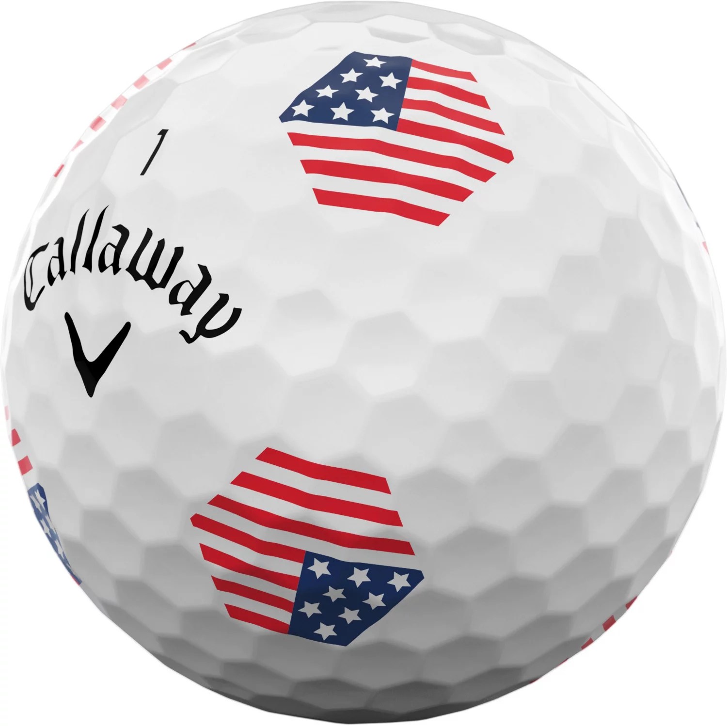 Callaway 2023 Chrome Soft XLS Tripletrack USA TruTrack Golf Balls 12