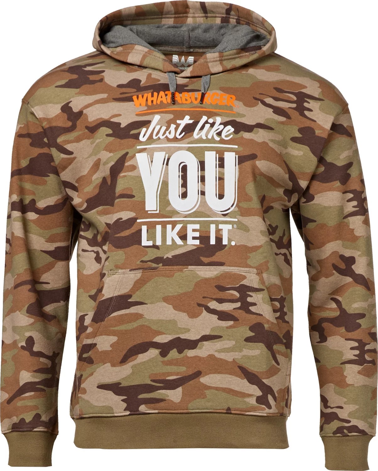 Whataburger Men's Just Like You Like It Long Sleeve Hoodie Academy