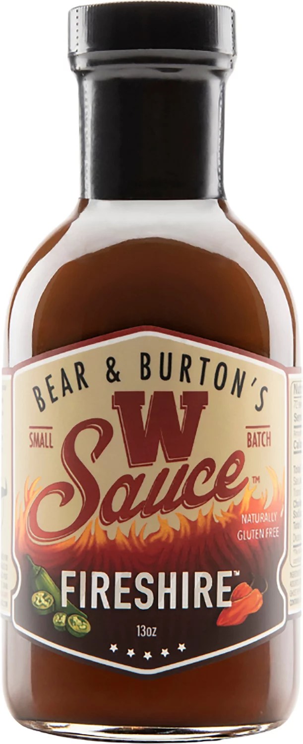 Bear & Burton's W Sauce Fireshire 13 oz Sauce Academy