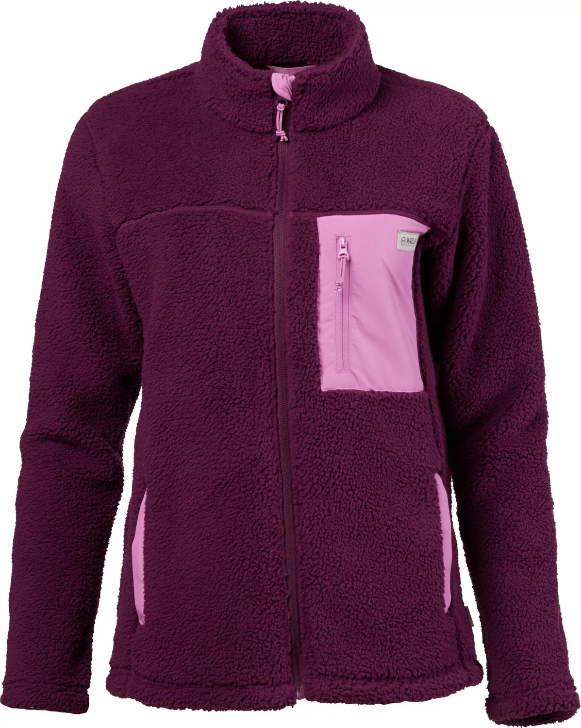 Magellan Outdoors Women's Campfire Sherpa Jacket Academy